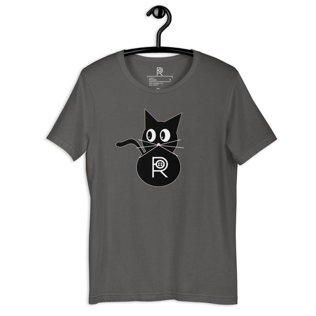 R - Resistance Kitty Dark Style Unisex T-shirt