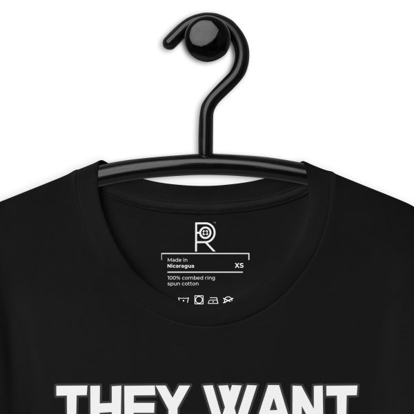 R - They Want 1939 Germany Lets Give Them 1788 France Resist Revolt Rebuild Remember Black Unisex T-shirt - Image 8