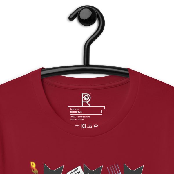 R - Resistance Kitties Resist Dark Style Unisex T-shirt - Image 27
