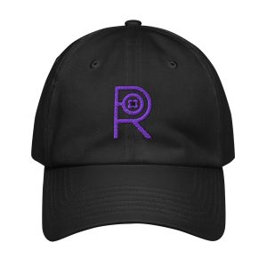 R - Purple And Black Under Armour® Dad Hat