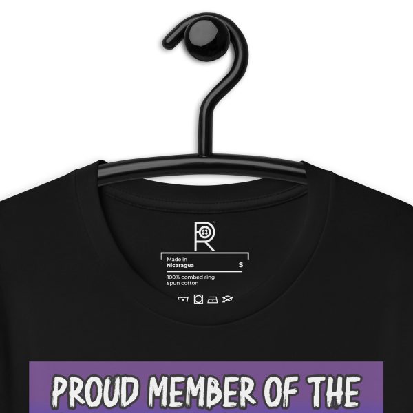 R - Proud Member Of The Alphabet Mafia Defending Equity I May Be Gay But I Shoot Straight Black Unisex T-shirt - Image 11