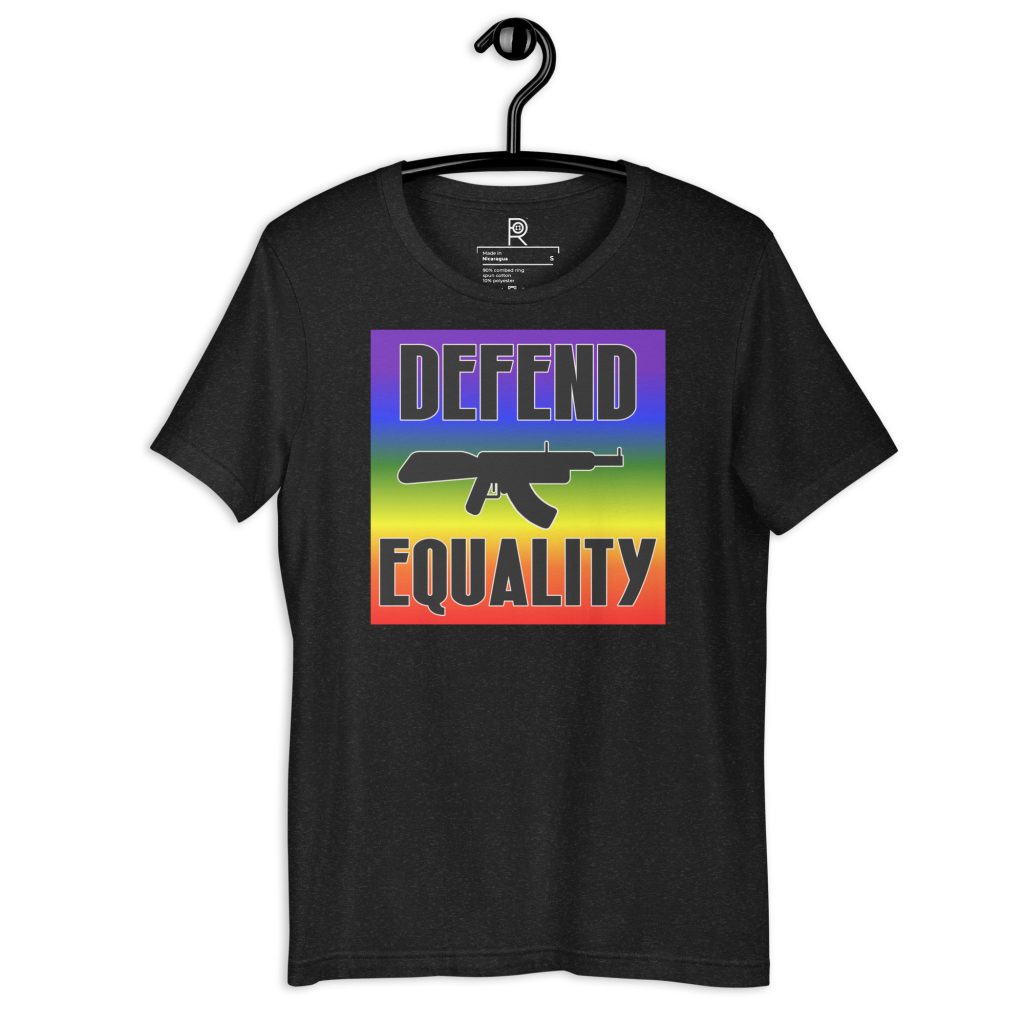 R - Defend Equality Dark Style Unisex T-shirt