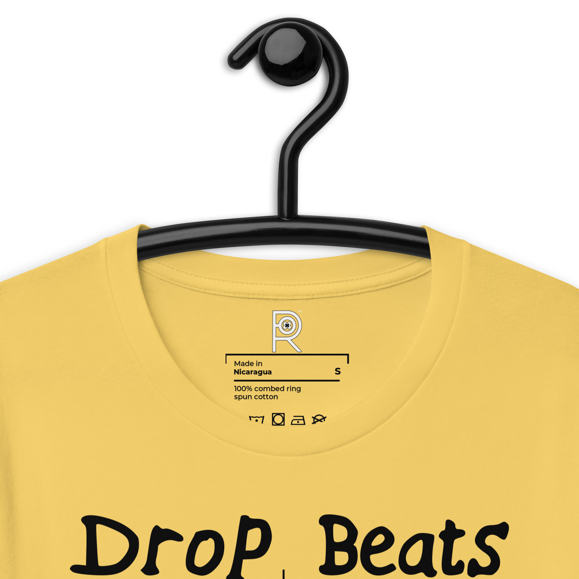 R - Drop Beats Not Bombs Light Style Unisex T-shirt - Image 20