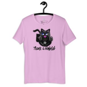 R - Amy Zellmer Thank A Feminist Light Style Unisex T-shirt