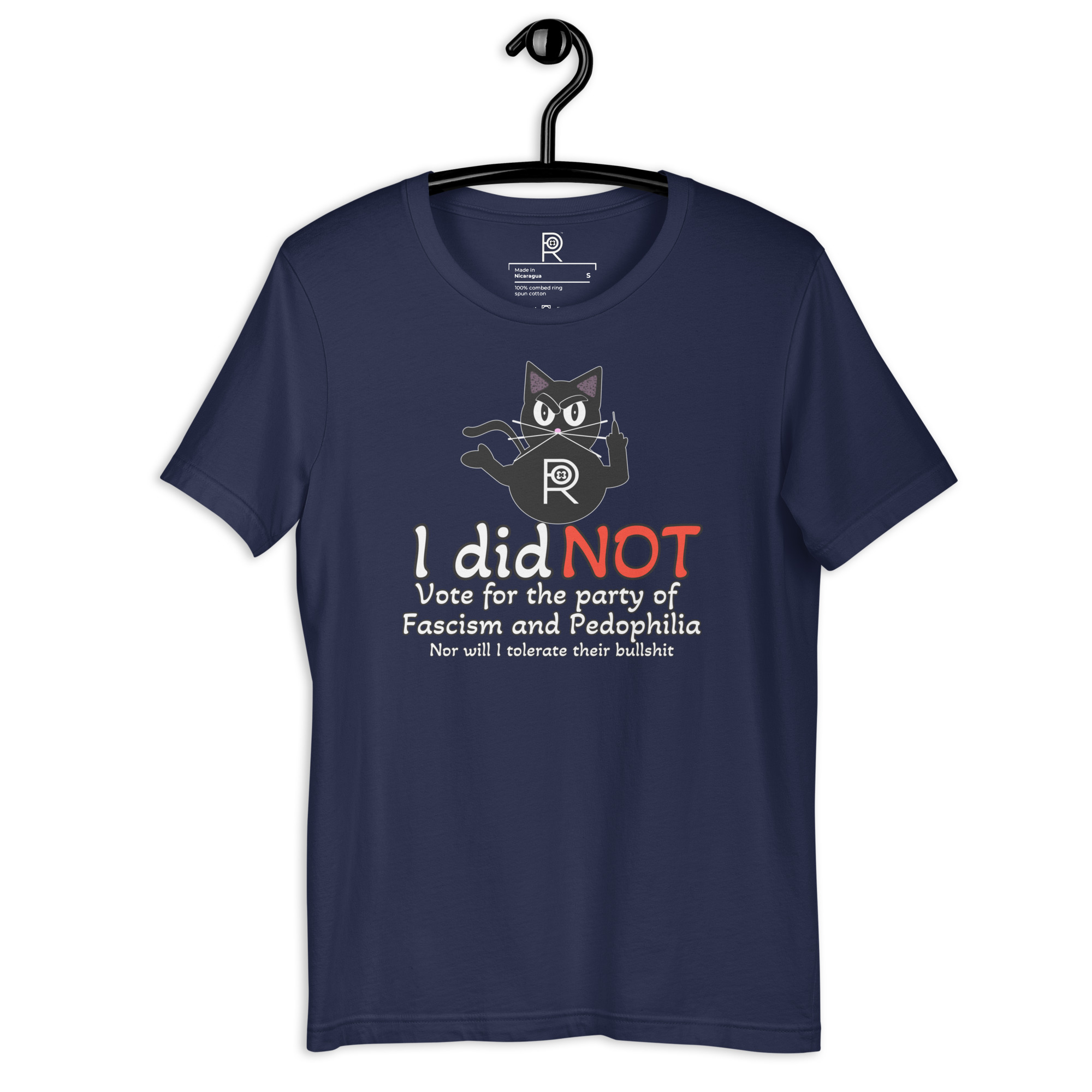 R - I Did Not Vote For The Party Of Fascism And Pedophilia Dark Style Unisex T-shirt - Image 28
