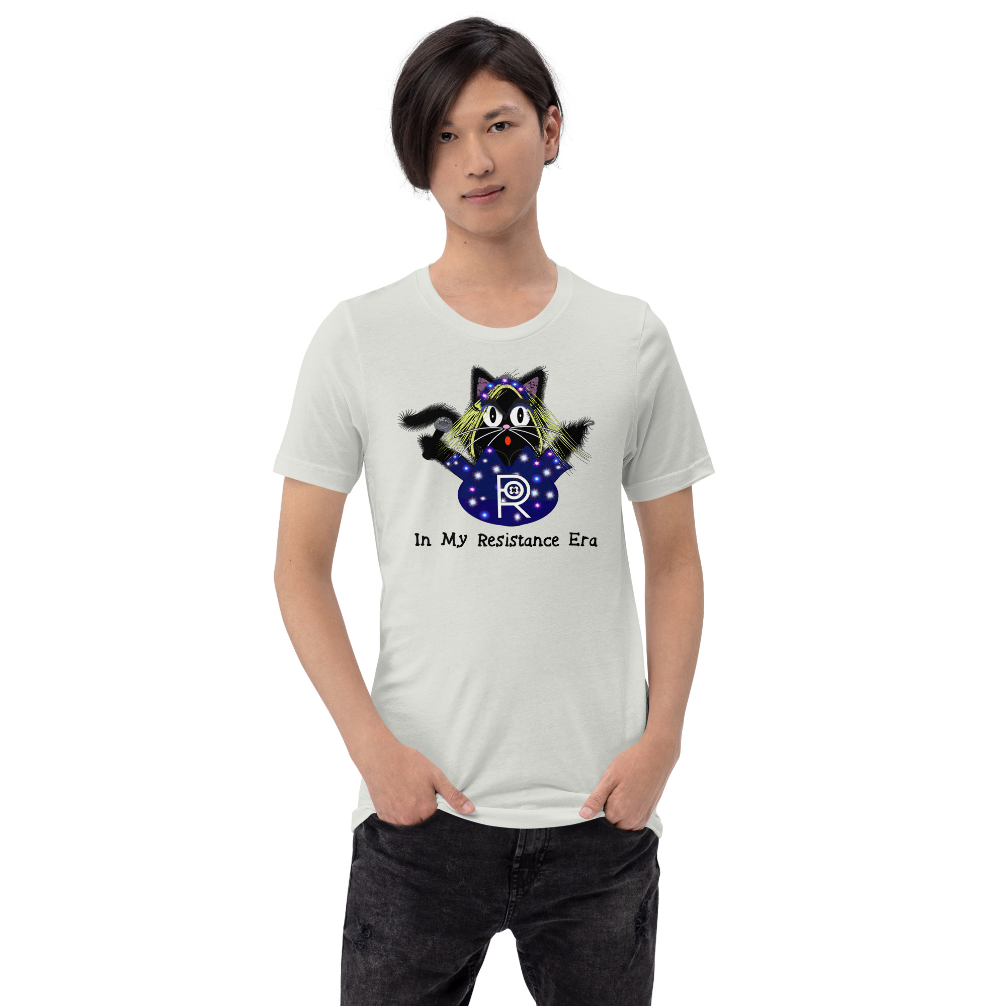 R - In My Resistance Era Style 1 Unisex T-shirt - Image 4