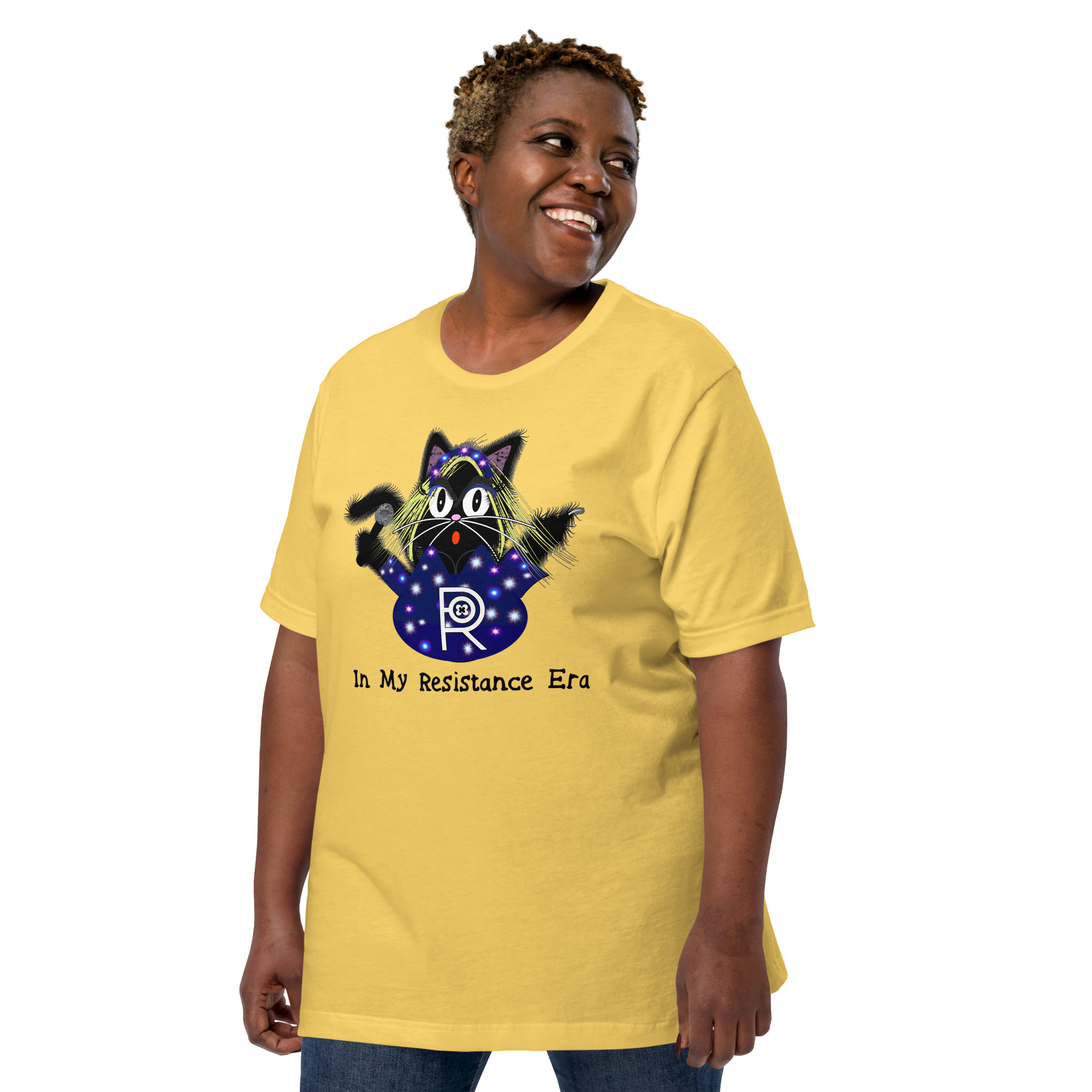 R - In My Resistance Era Style 1 Unisex T-shirt - Image 7