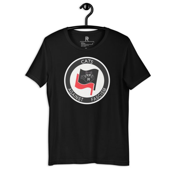 R - Cats Against Fascism Dark Style Unisex T-shirt