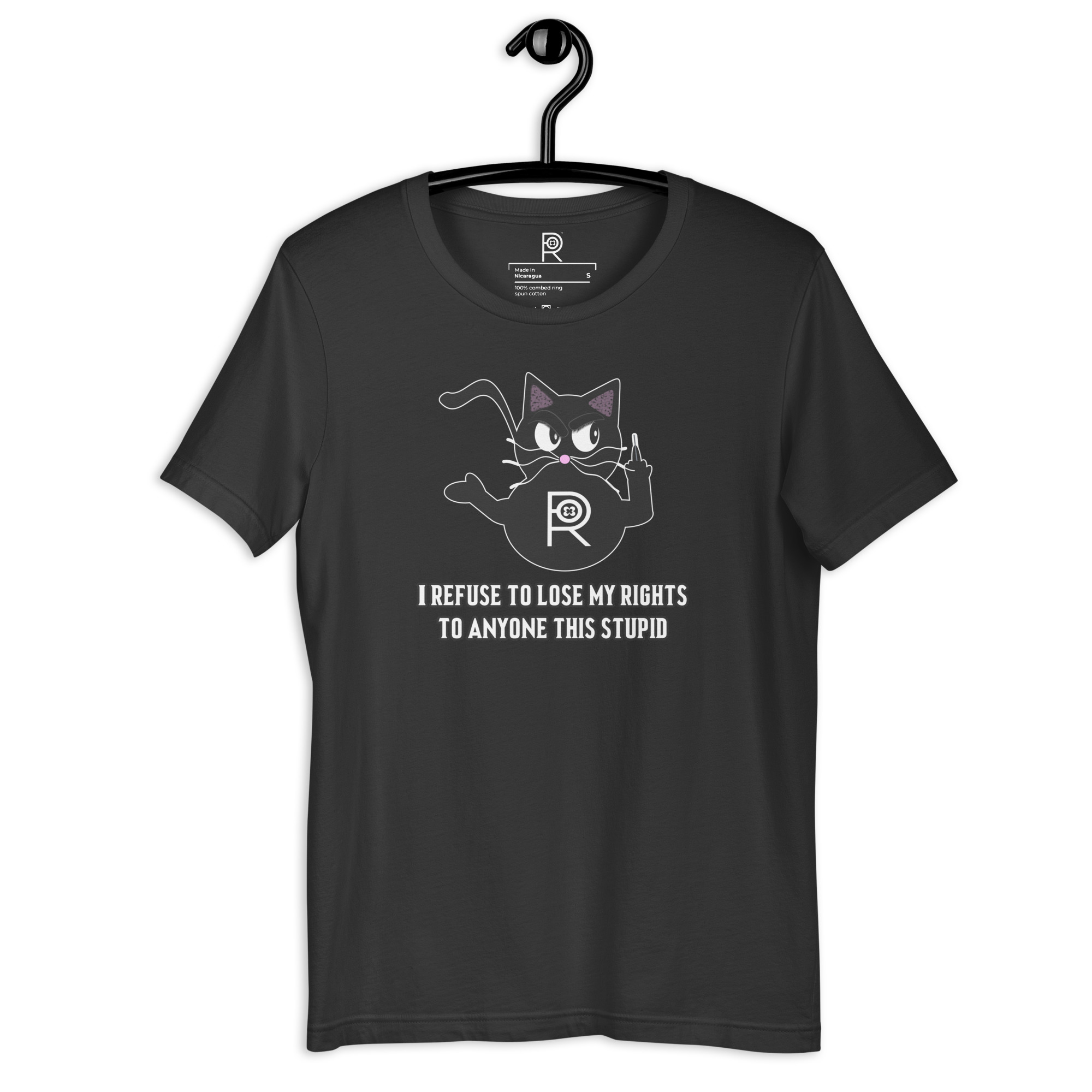 R - I Refuse To Lose My Rights To Anyone This Stupid Dark Style Unisex T-shirt - Image 11