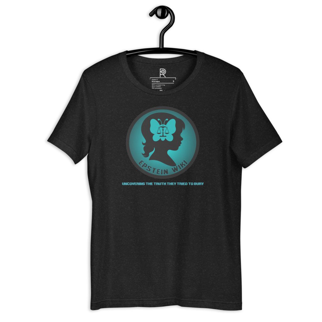 R - Epstein Wiki - Uncovering The Truth They Tried To Bury Dark Style Unisex T-shirt