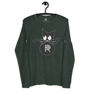 R - Resistance Kitty FU Dark Style Unisex Long Sleeve Tee