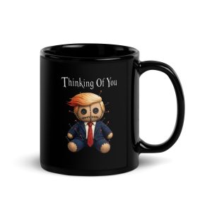R - Thinking Of You - Style 2 - Black Glossy Mug