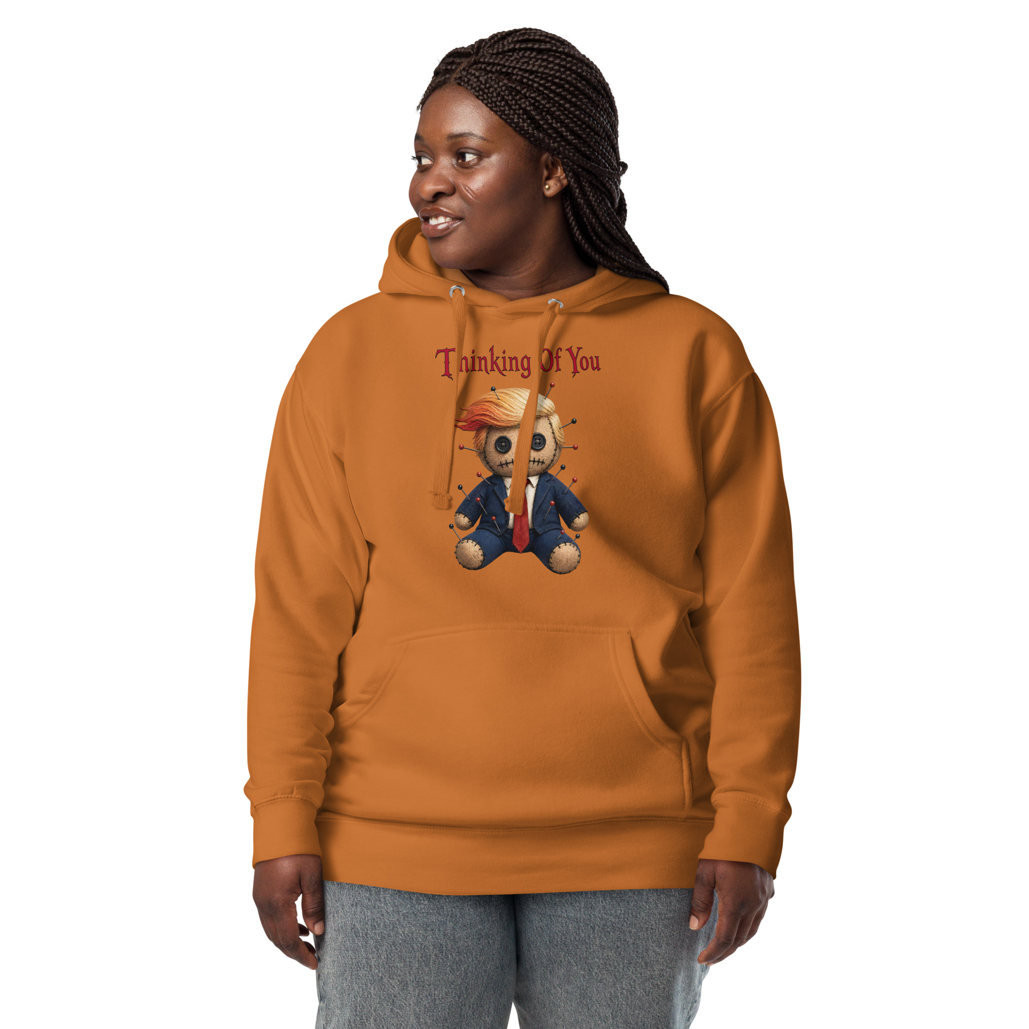 R - Thinking Of You - Style 1 - Dark Unisex Hoodie - Image 14