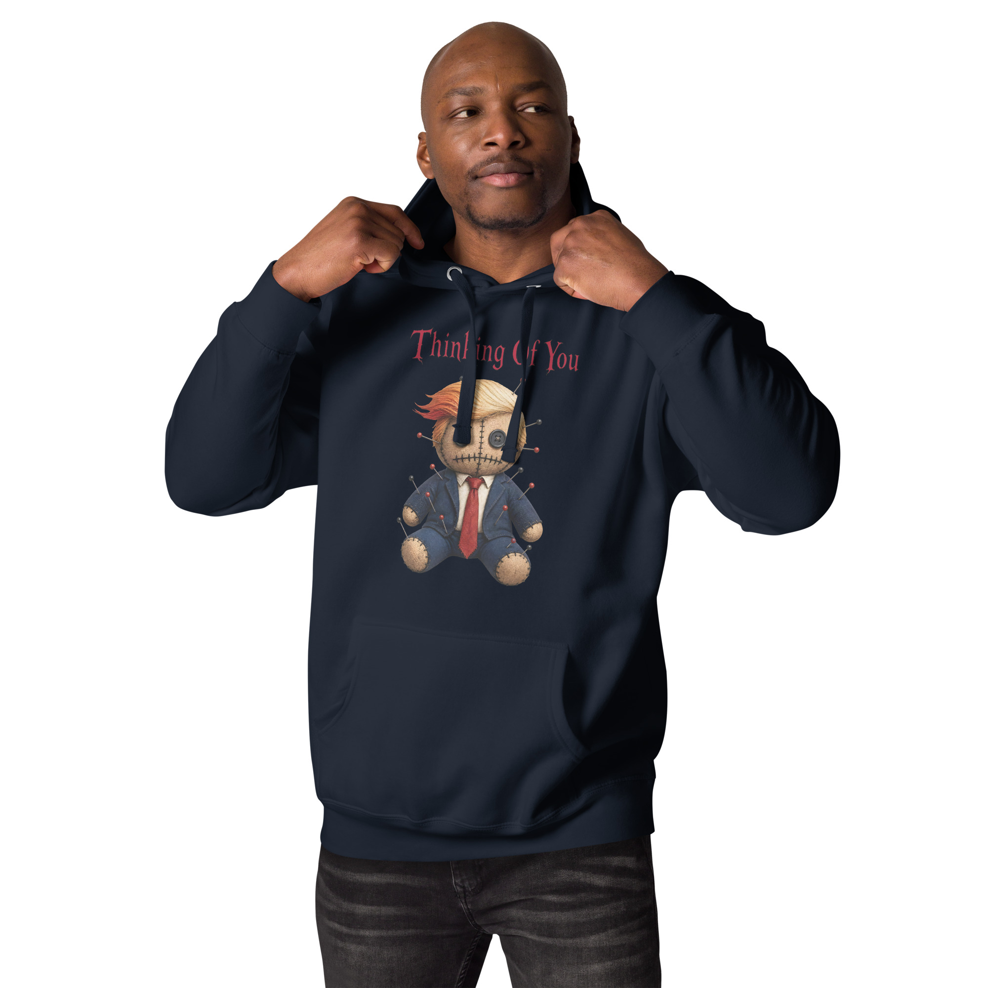 R - Thinking Of You - Style 1 - Dark Unisex Hoodie - Image 5