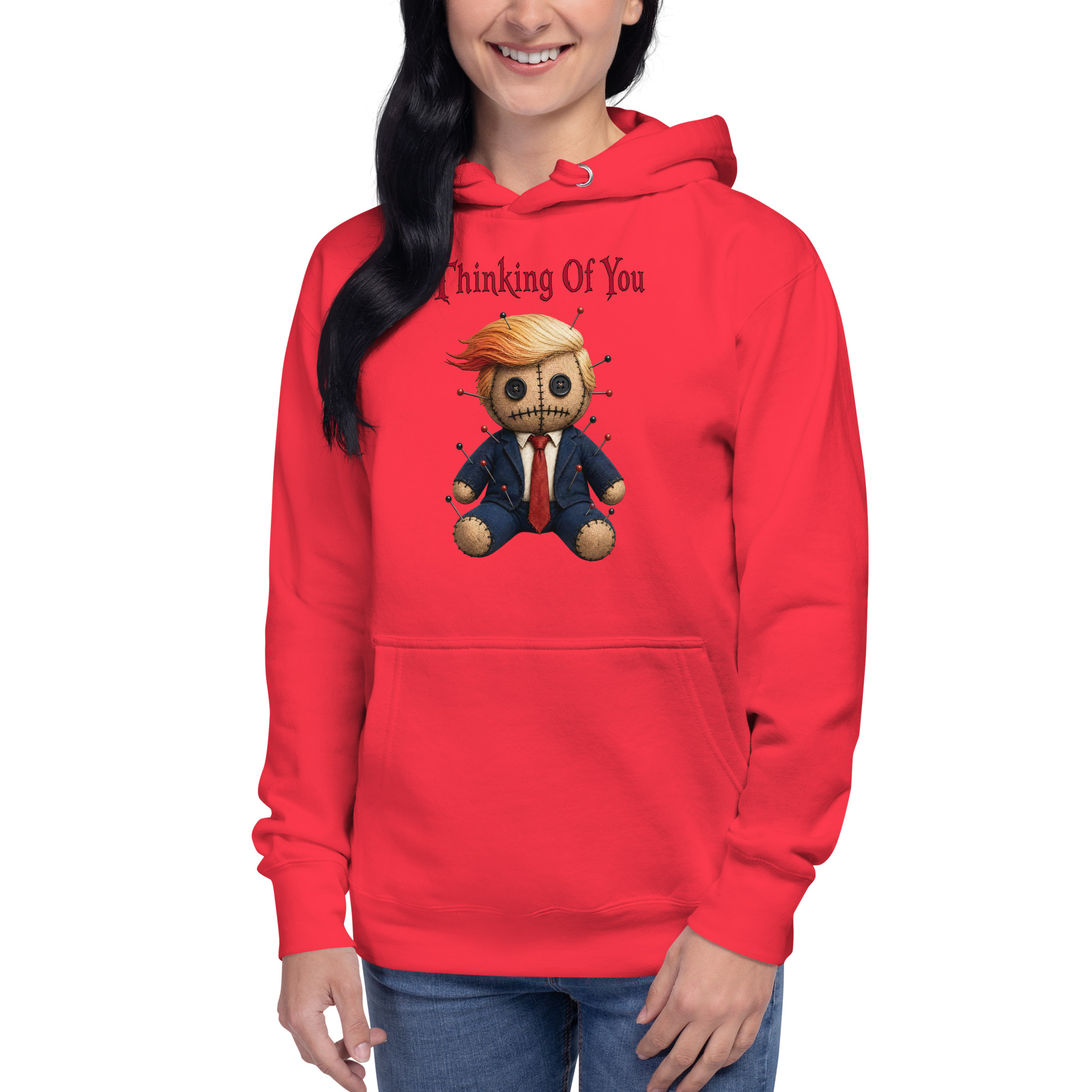 R - Thinking Of You - Style 1 - Dark Unisex Hoodie - Image 13