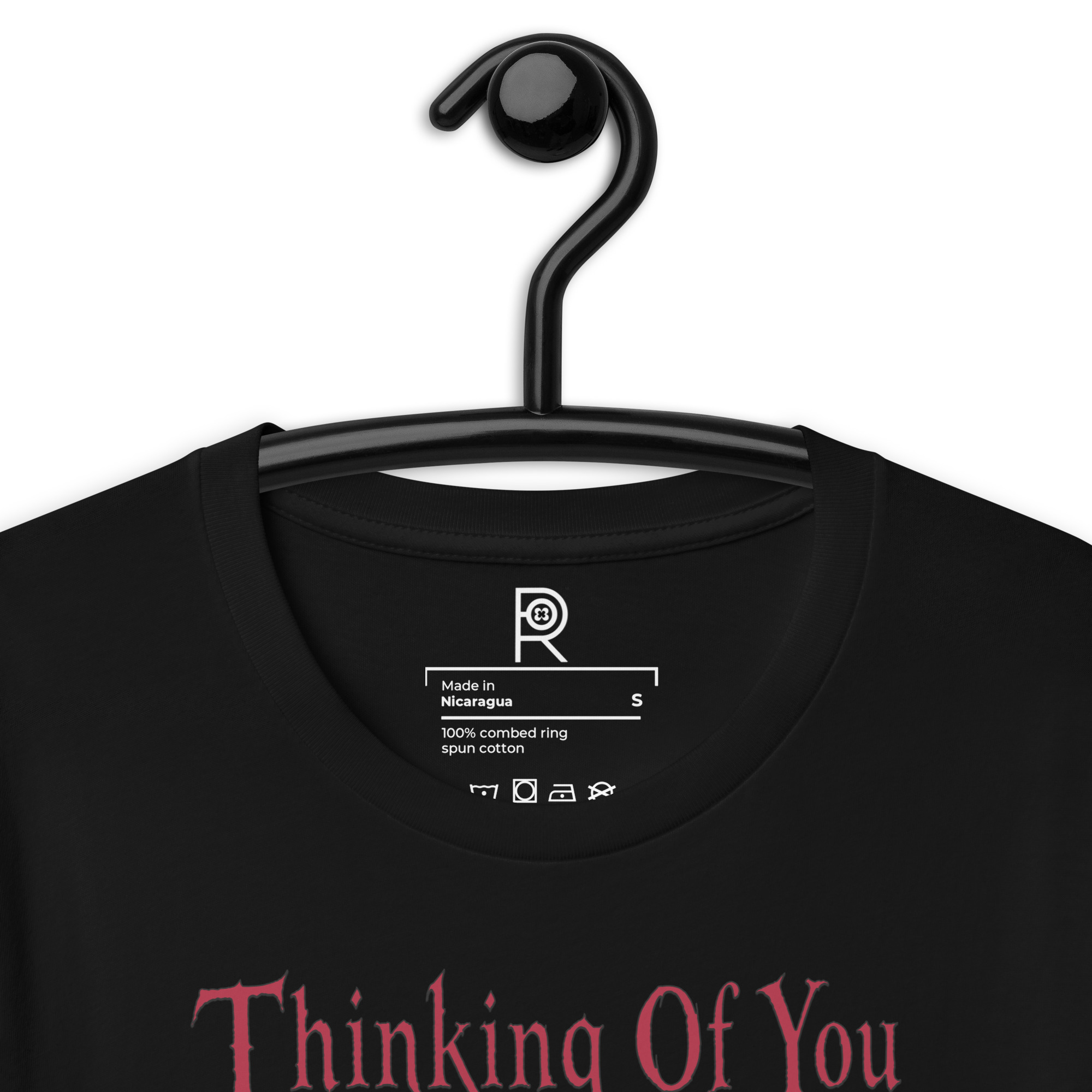 R - Thinking Of You - Style 1 - Dark Unisex T-shirt - Image 10