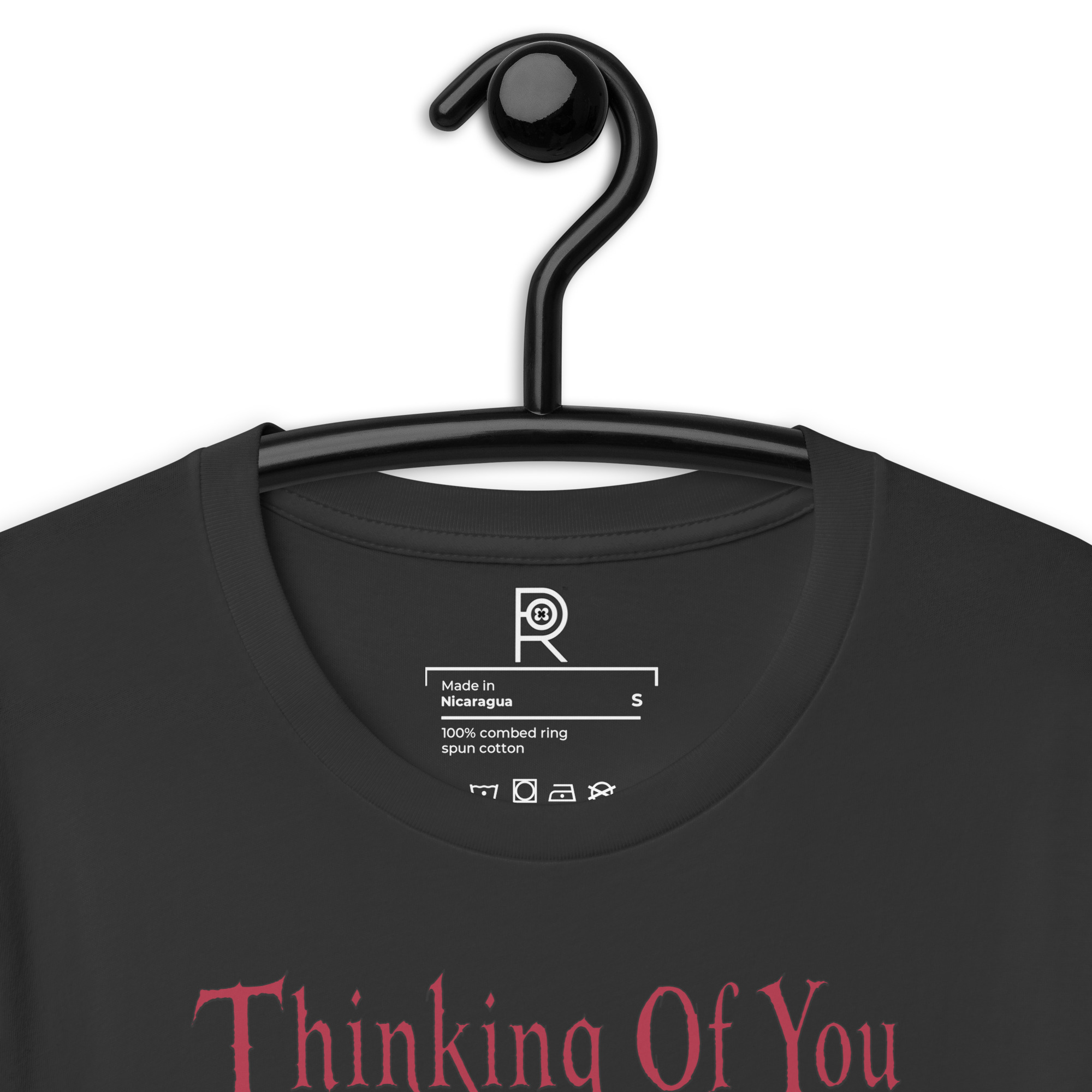 R - Thinking Of You - Style 1 - Dark Unisex T-shirt - Image 24