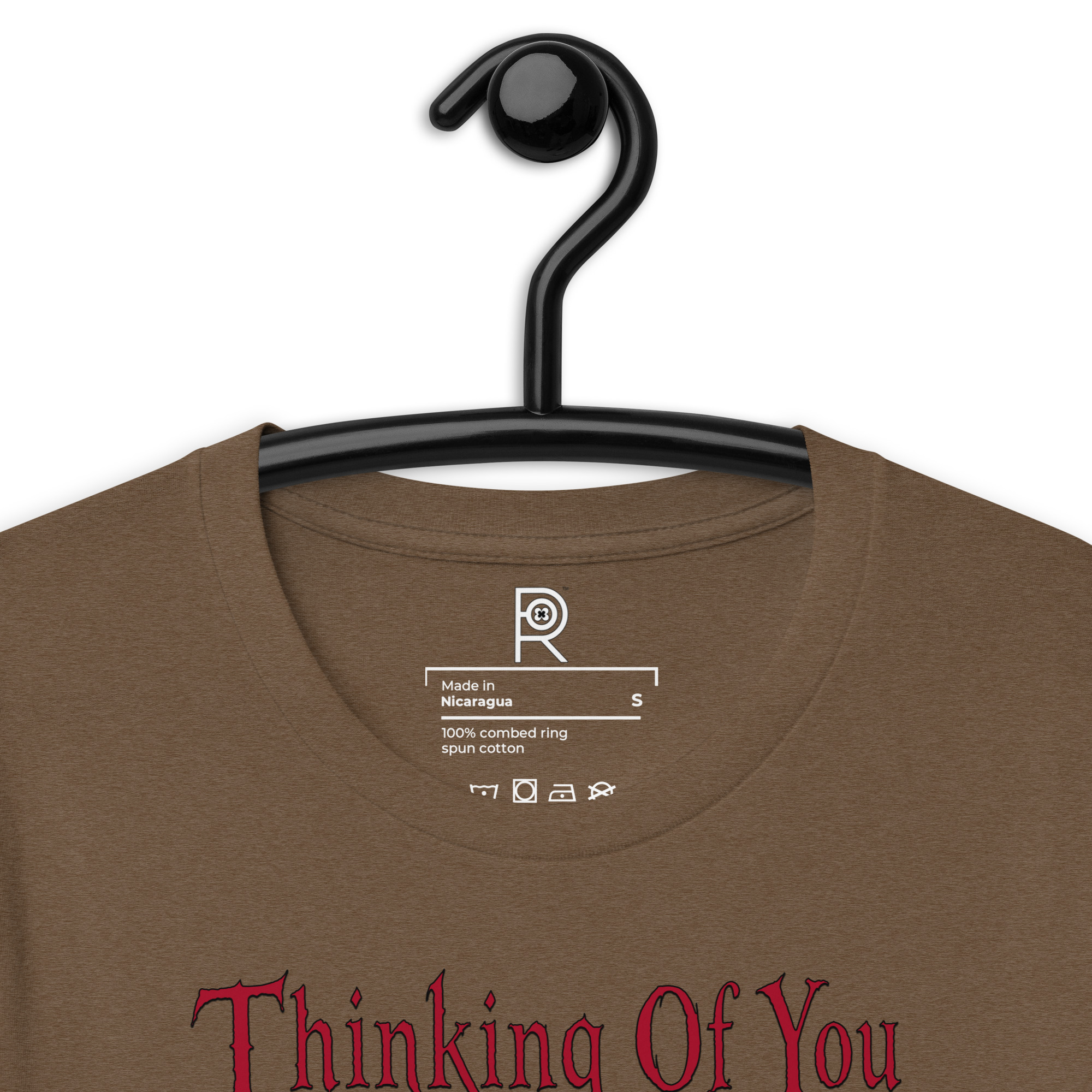 R - Thinking Of You - Style 1 - Dark Unisex T-shirt - Image 32