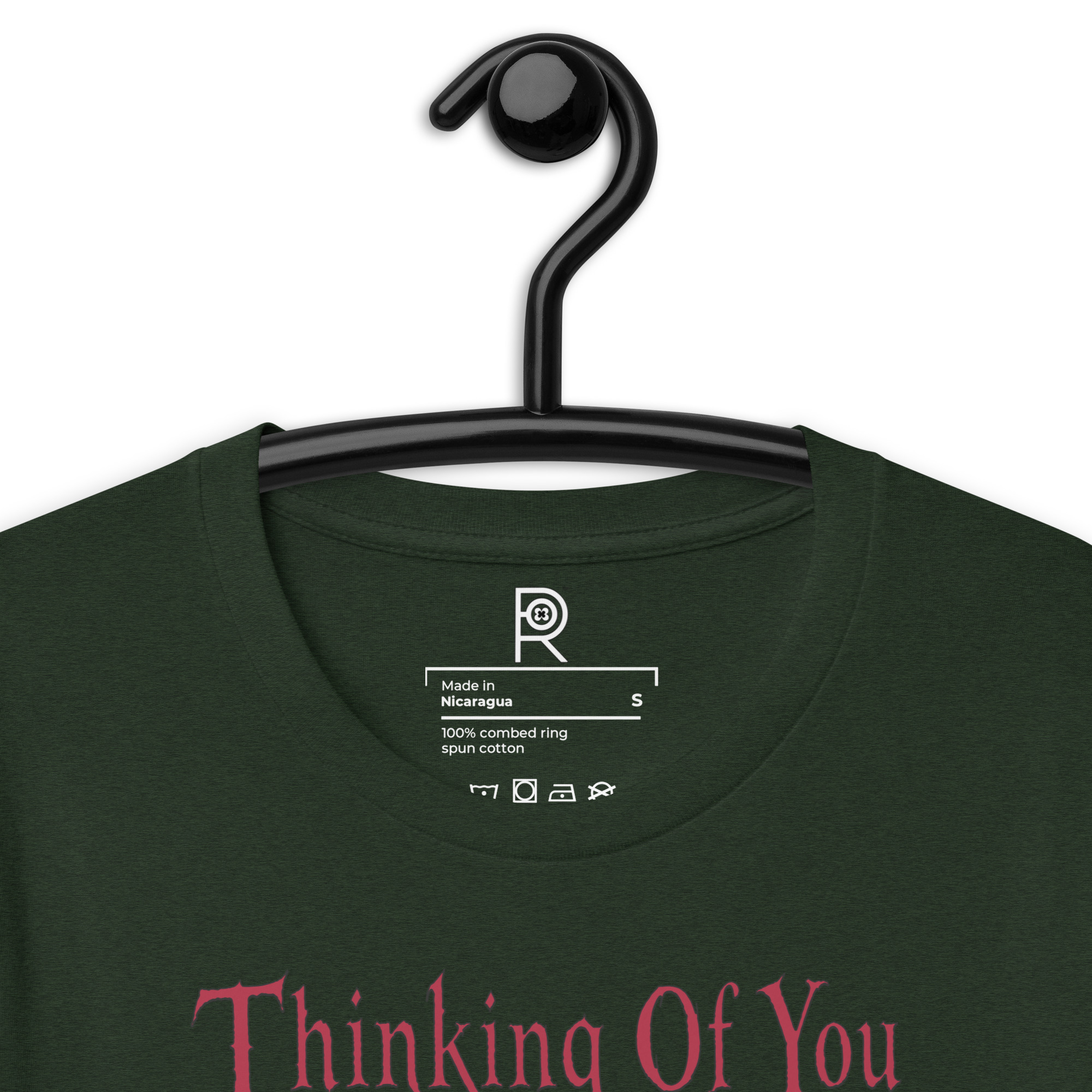 R - Thinking Of You - Style 1 - Dark Unisex T-shirt - Image 20