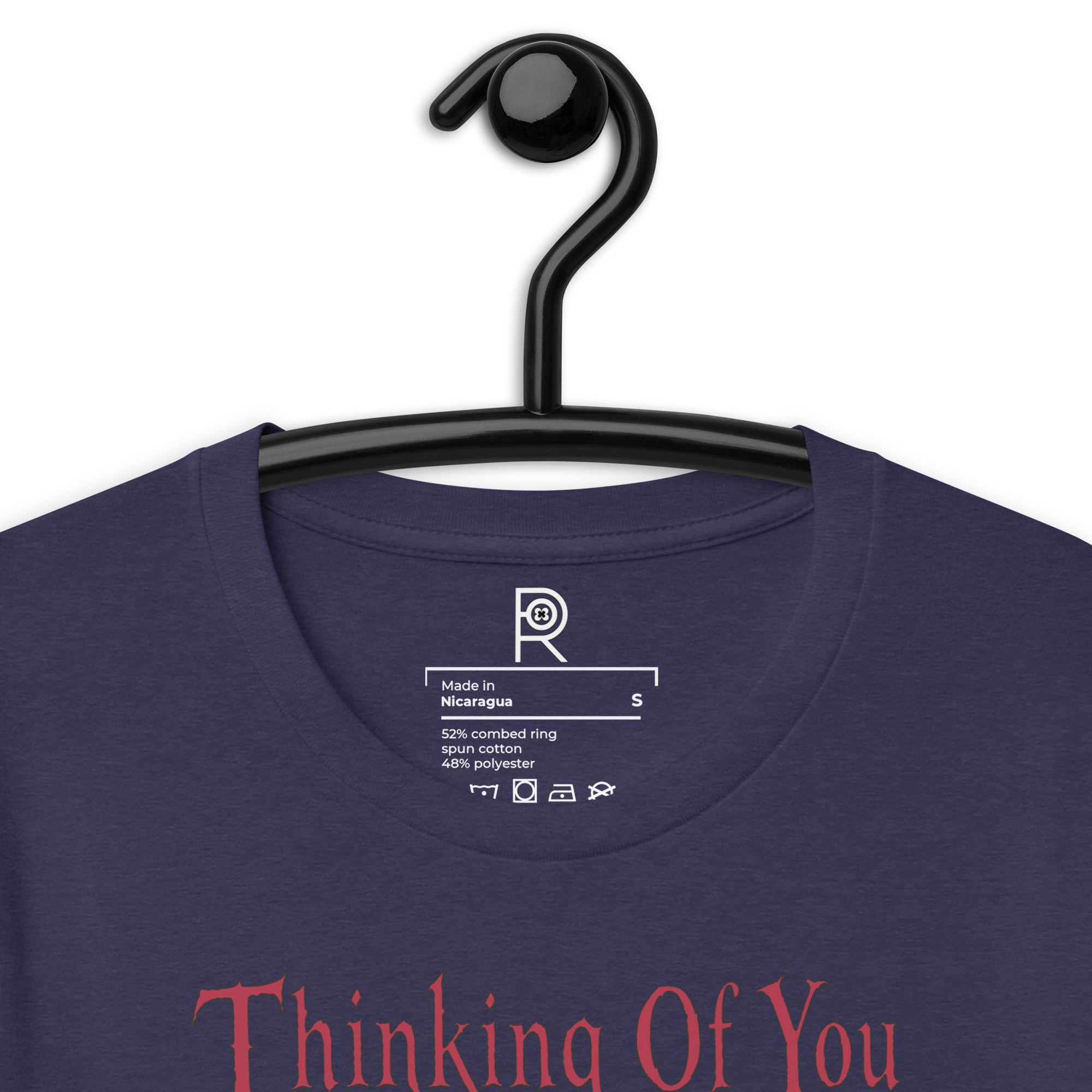 R - Thinking Of You - Style 1 - Dark Unisex T-shirt - Image 26