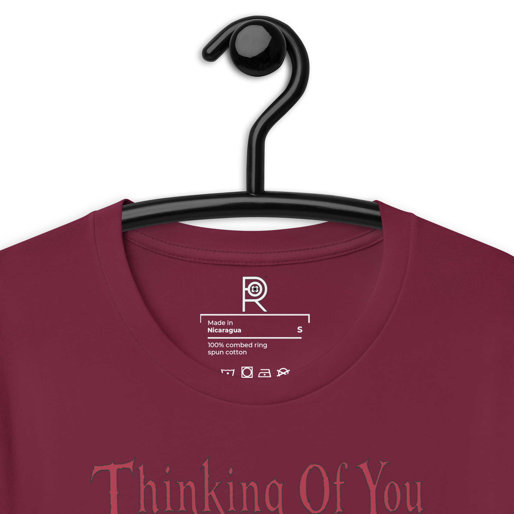 R - Thinking Of You - Style 1 - Dark Unisex T-shirt - Image 28
