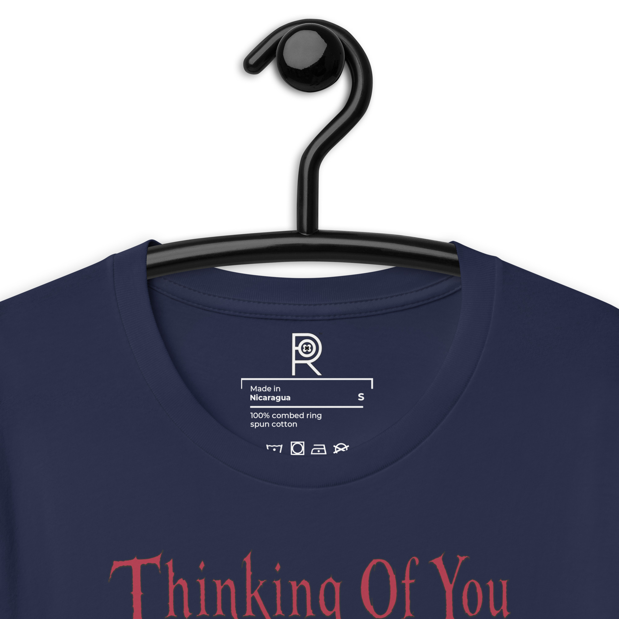 R - Thinking Of You - Style 1 - Dark Unisex T-shirt - Image 18