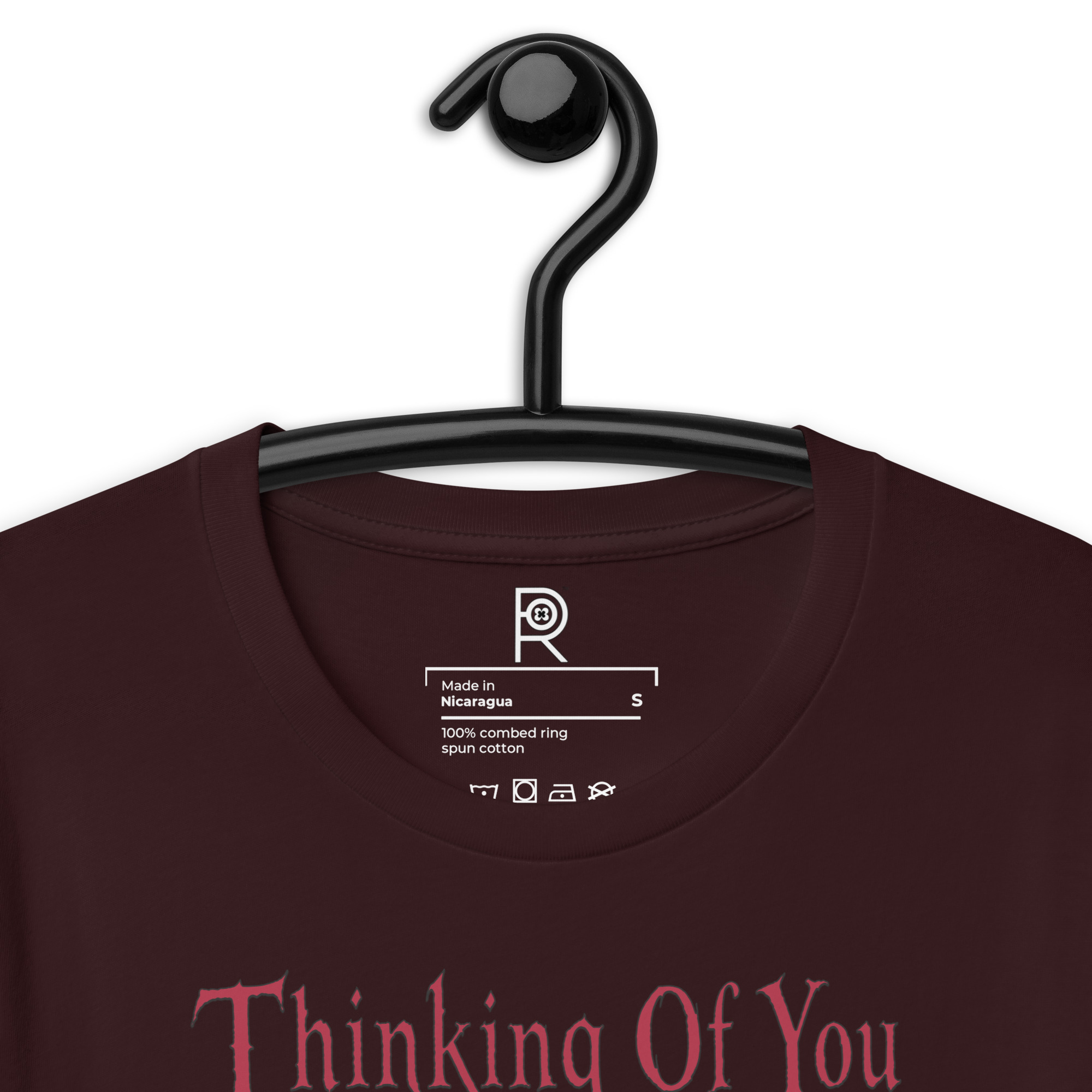 R - Thinking Of You - Style 1 - Dark Unisex T-shirt - Image 14