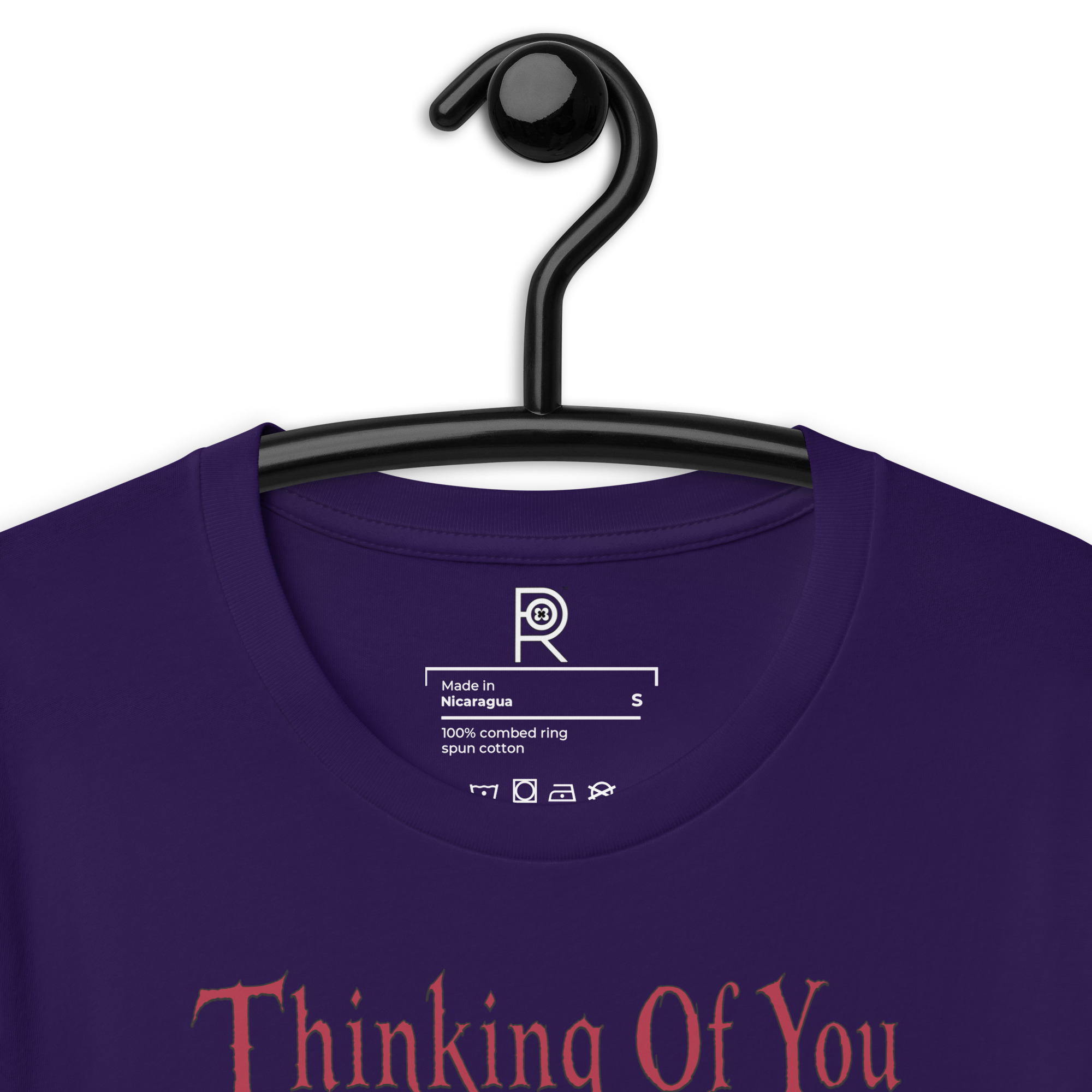 R - Thinking Of You - Style 1 - Dark Unisex T-shirt - Image 16