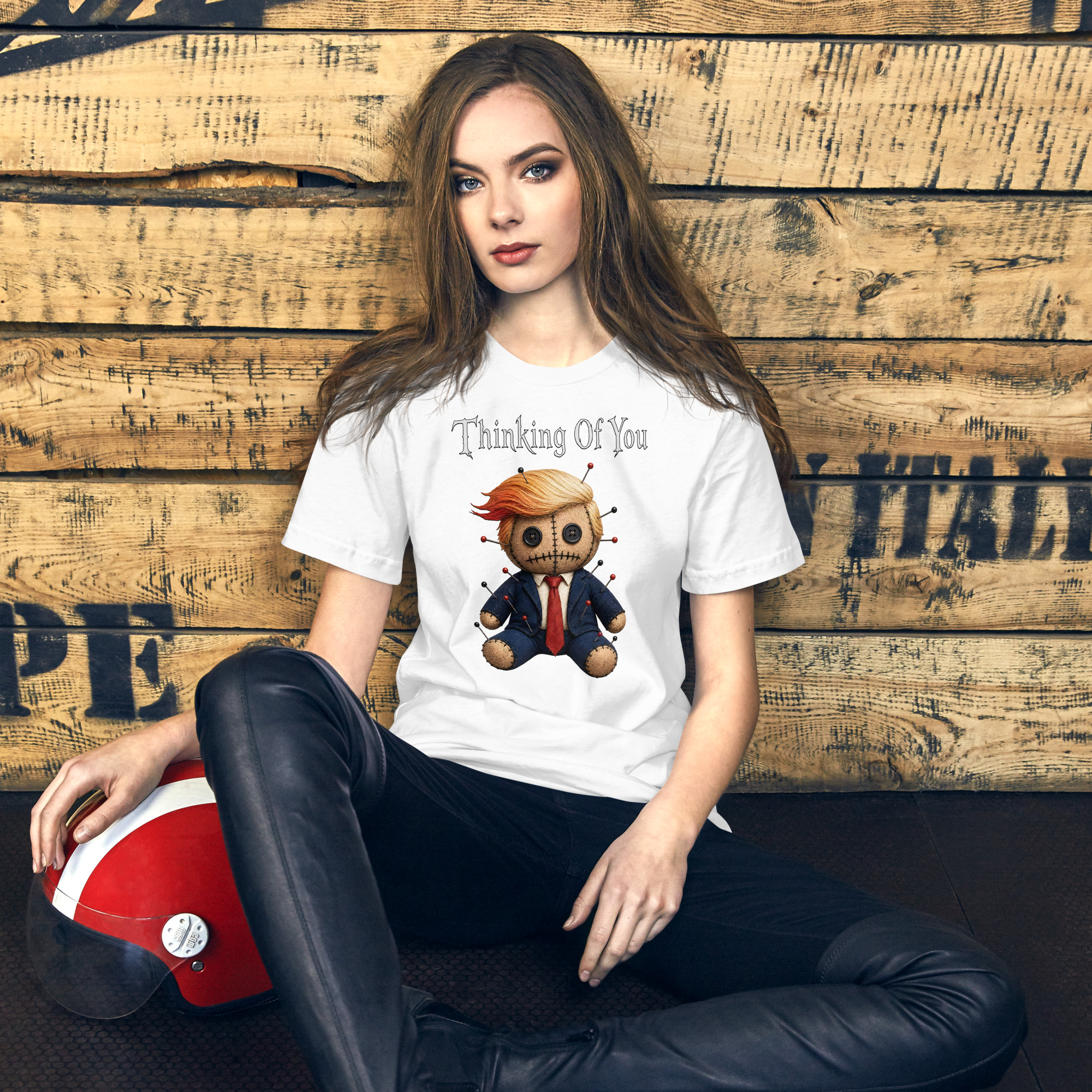 R - Thinking Of You - Style 2 - White Unisex T-shirt - Image 5