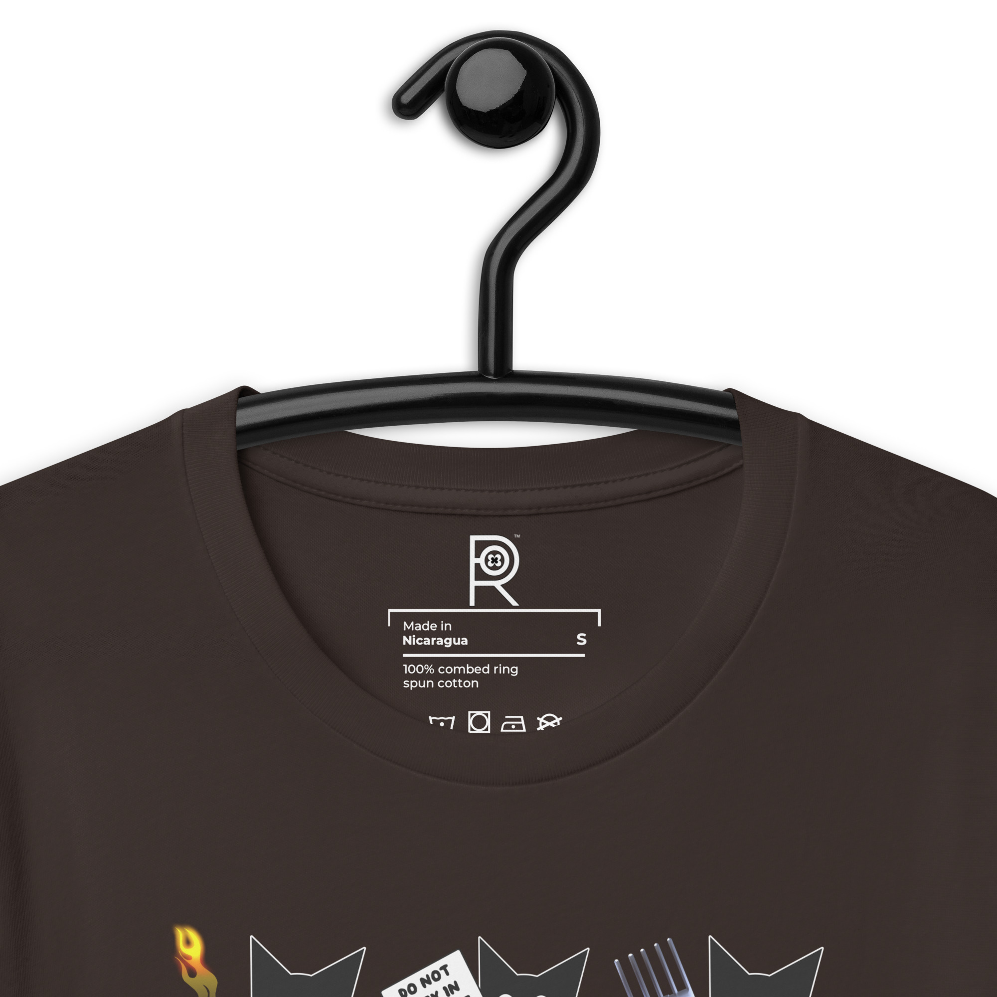 R - Resistance Kitties Resist Dark Style Unisex T-shirt - Image 30