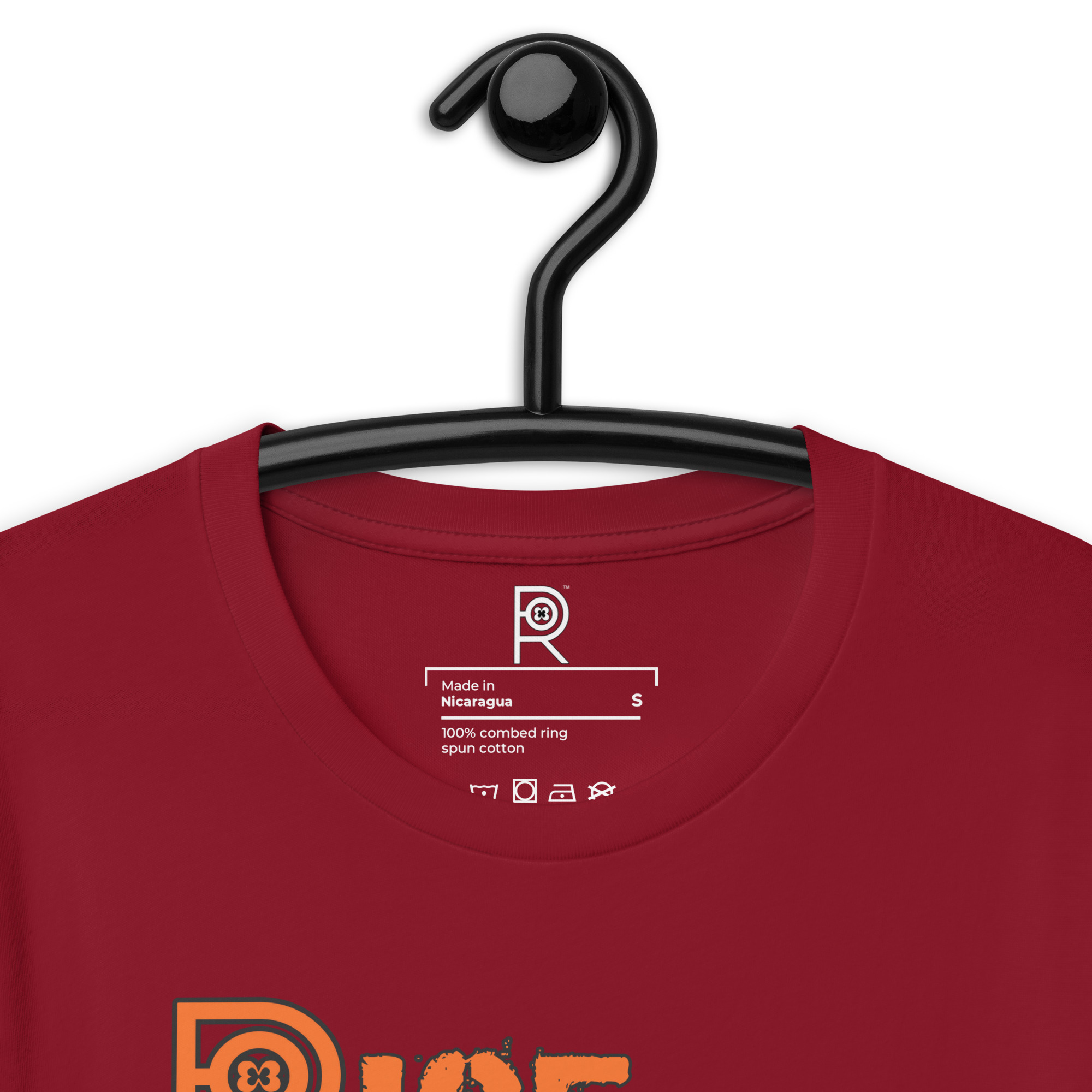 R - Rise Resist Revolt Orange And Black Dark Style Unisex T-shirt - Image 30