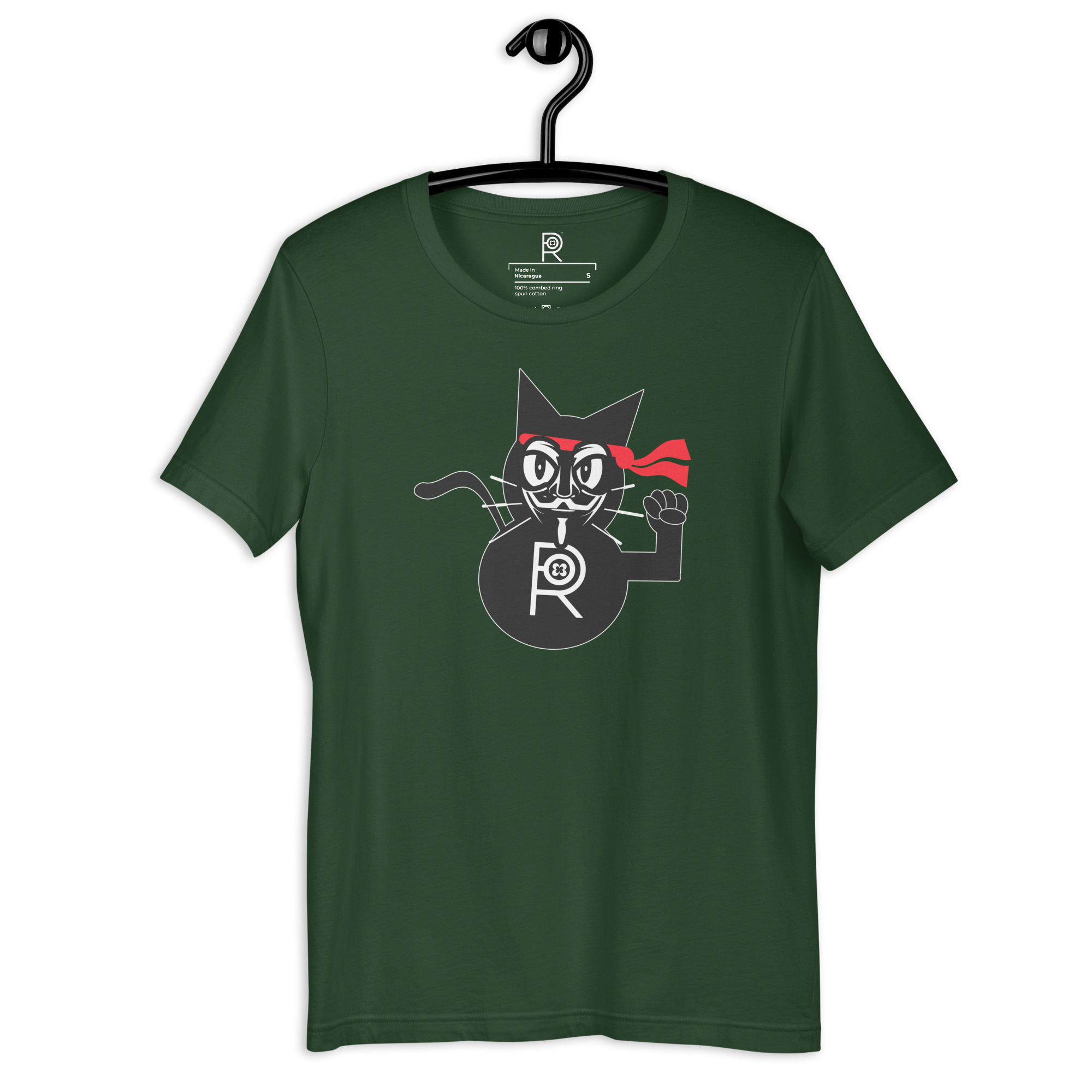 R - Revolutionary Kitty Dark Style Unisex T-shirt - Image 34
