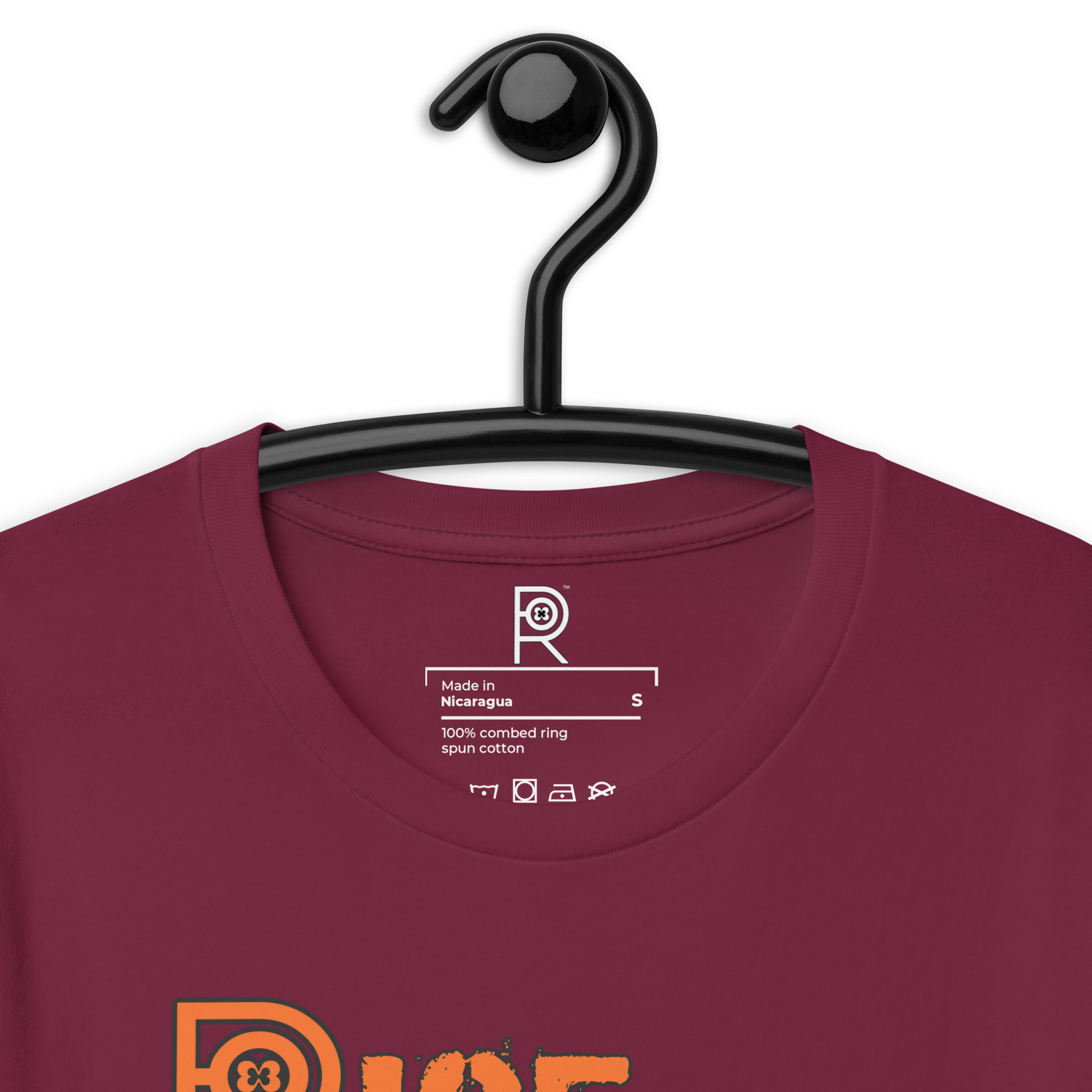 R - Rise Resist Revolt Orange And Black Dark Style Unisex T-shirt - Image 36