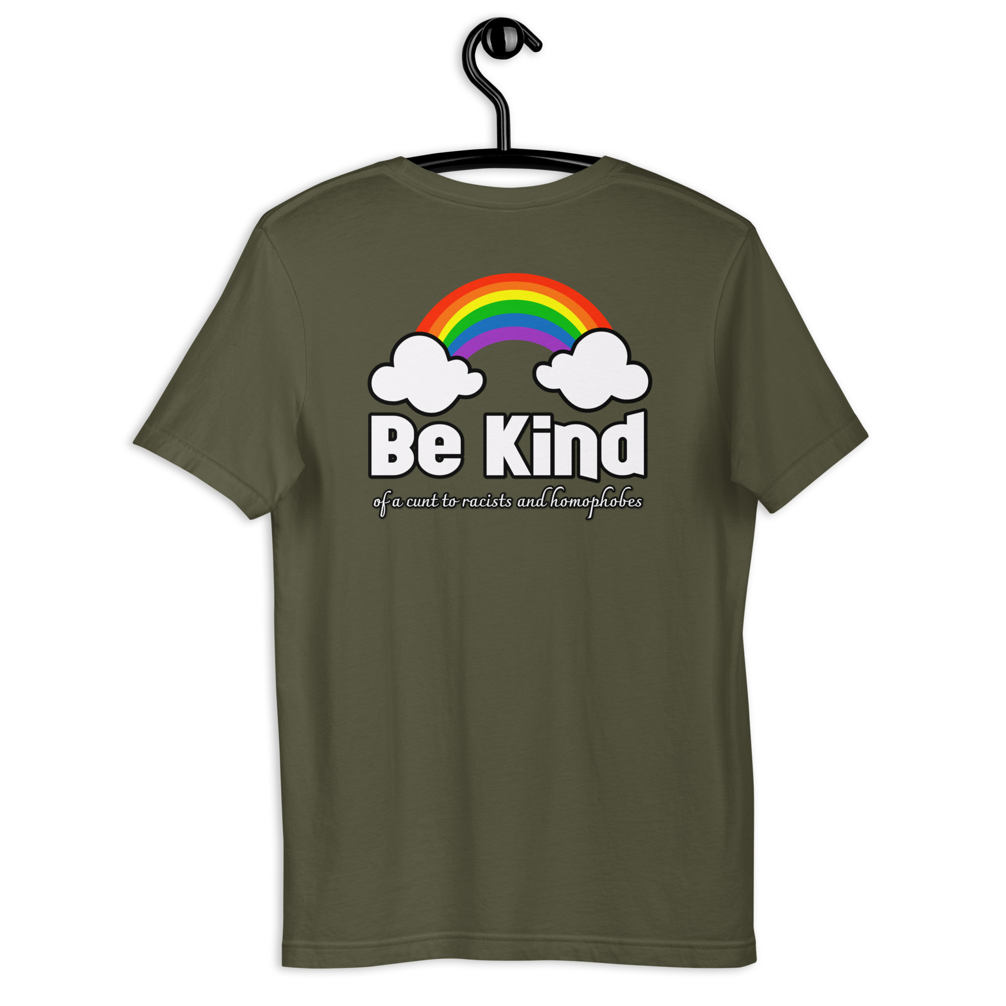 R - Be Kind Of A Cunt To Racists And Homophobes Dark Style Unisex T-shirt - Image 45