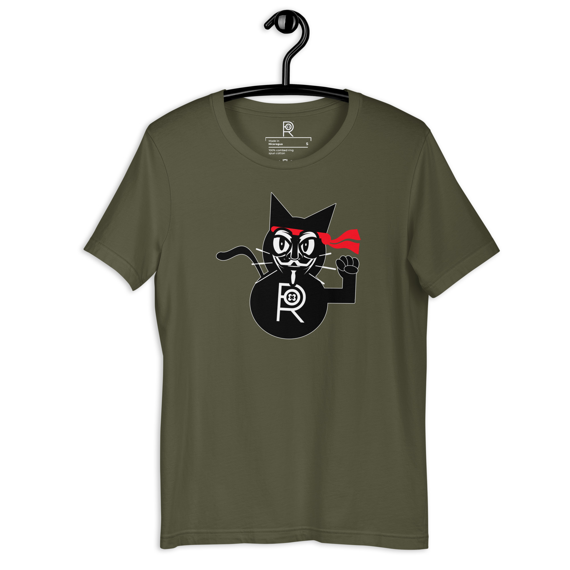R - Revolutionary Kitty Dark Style Unisex T-shirt - Image 40