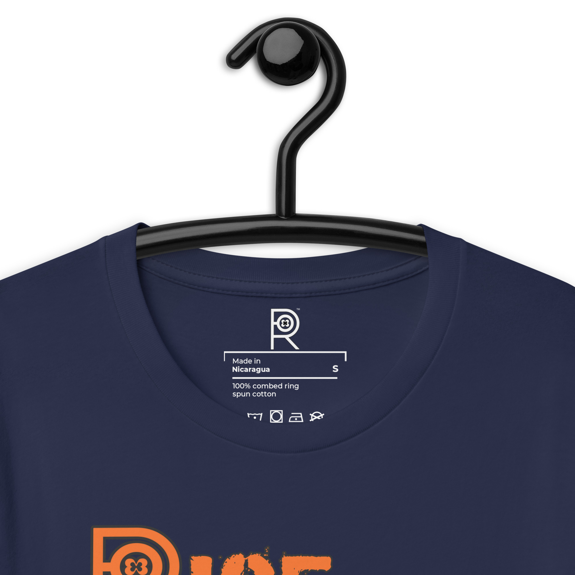 R - Rise Resist Revolt Orange And Black Dark Style Unisex T-shirt - Image 27