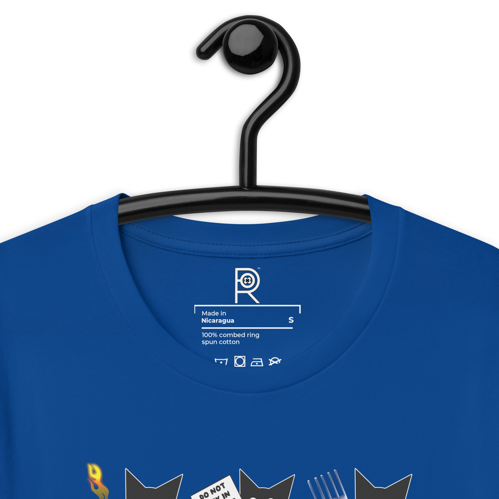 R - Resistance Kitties Resist Dark Style Unisex T-shirt - Image 39