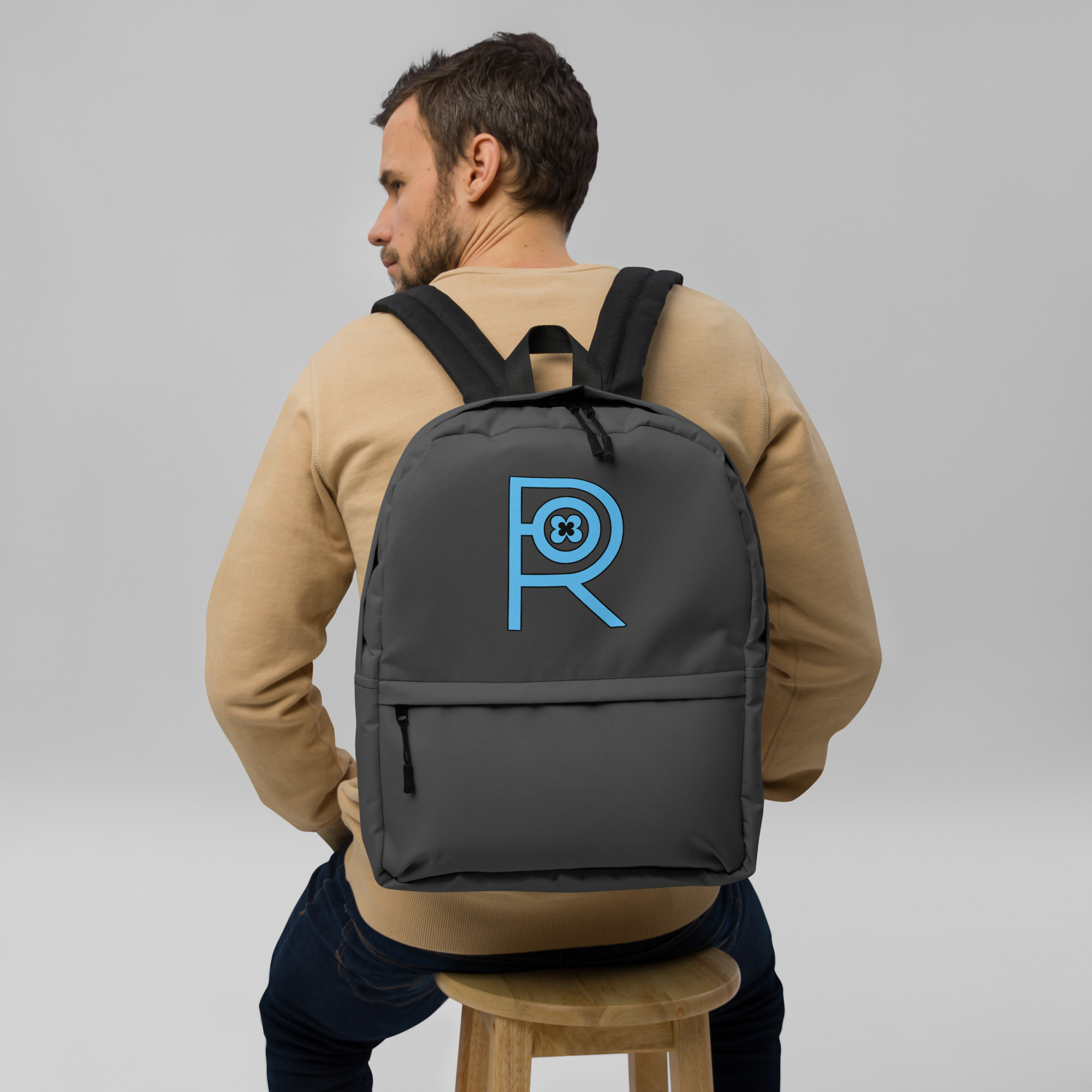 R - Sky Blue Eclipse Backpack - Image 4