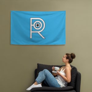 R - Sky Blue Flag