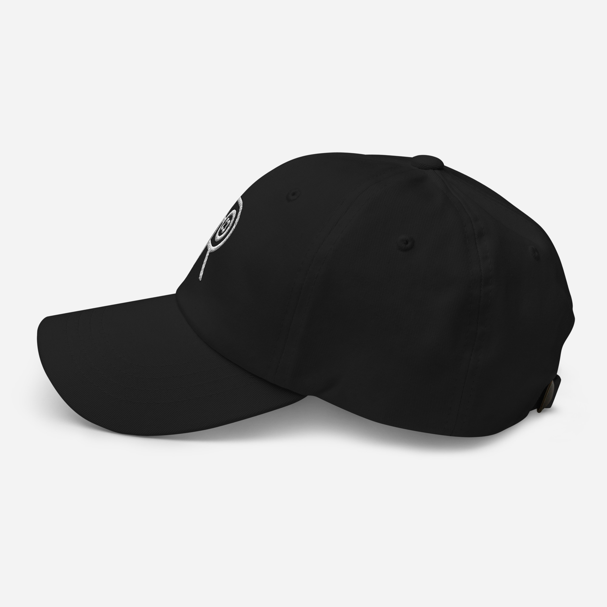 R - White And Black Classic Dad Hat - Image 14