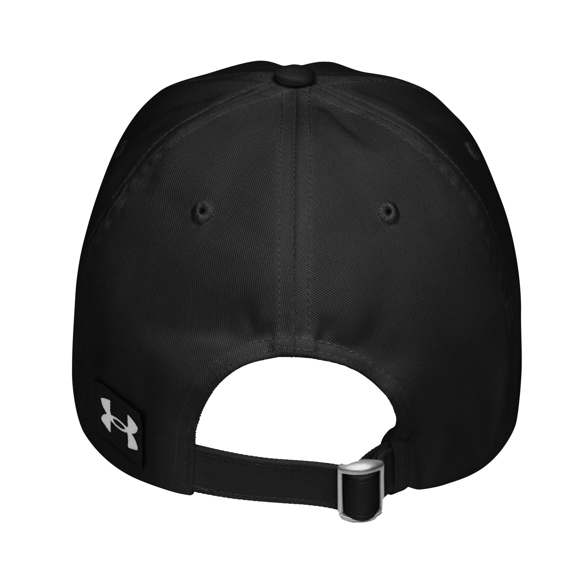 R - Old Gold And Black Under Armour® Dad Hat - Image 10