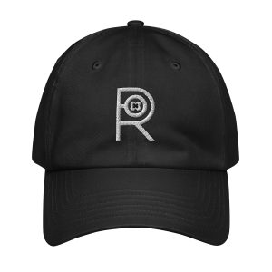 R - White And Black Under Armour® Dad Hat