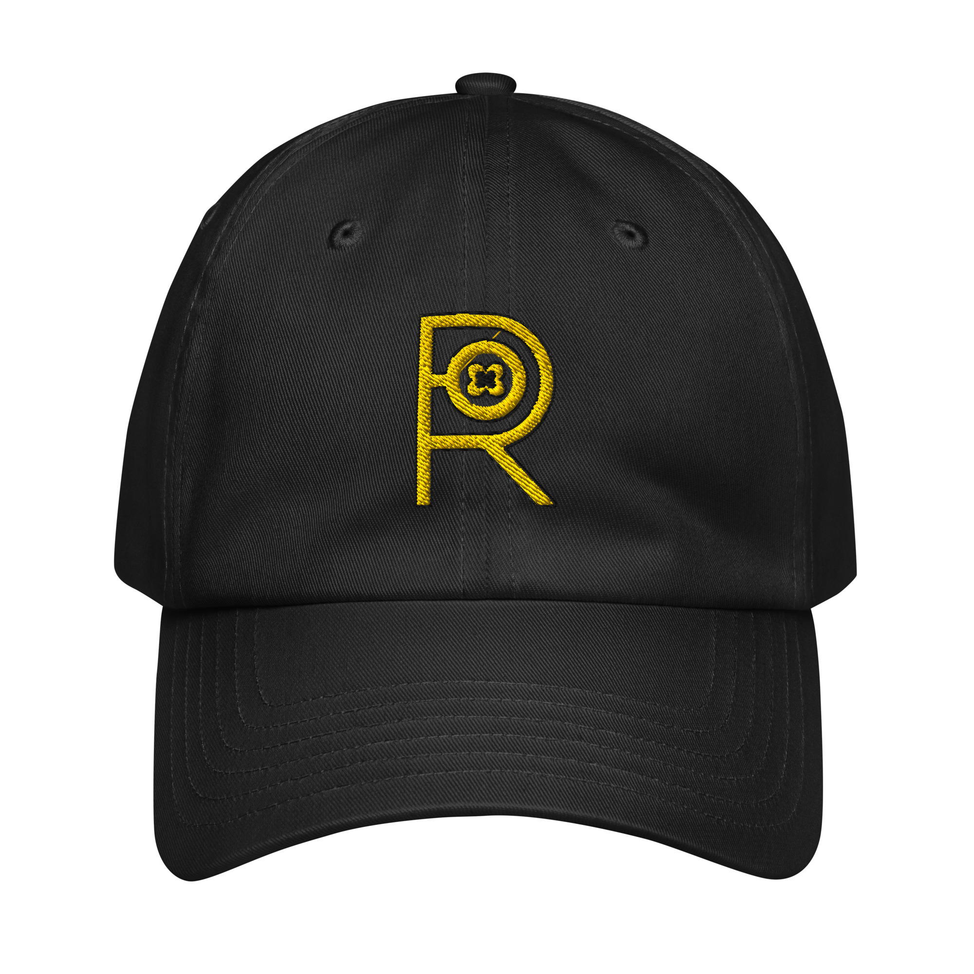 R - Gold And Black Under Armour® Dad Hat