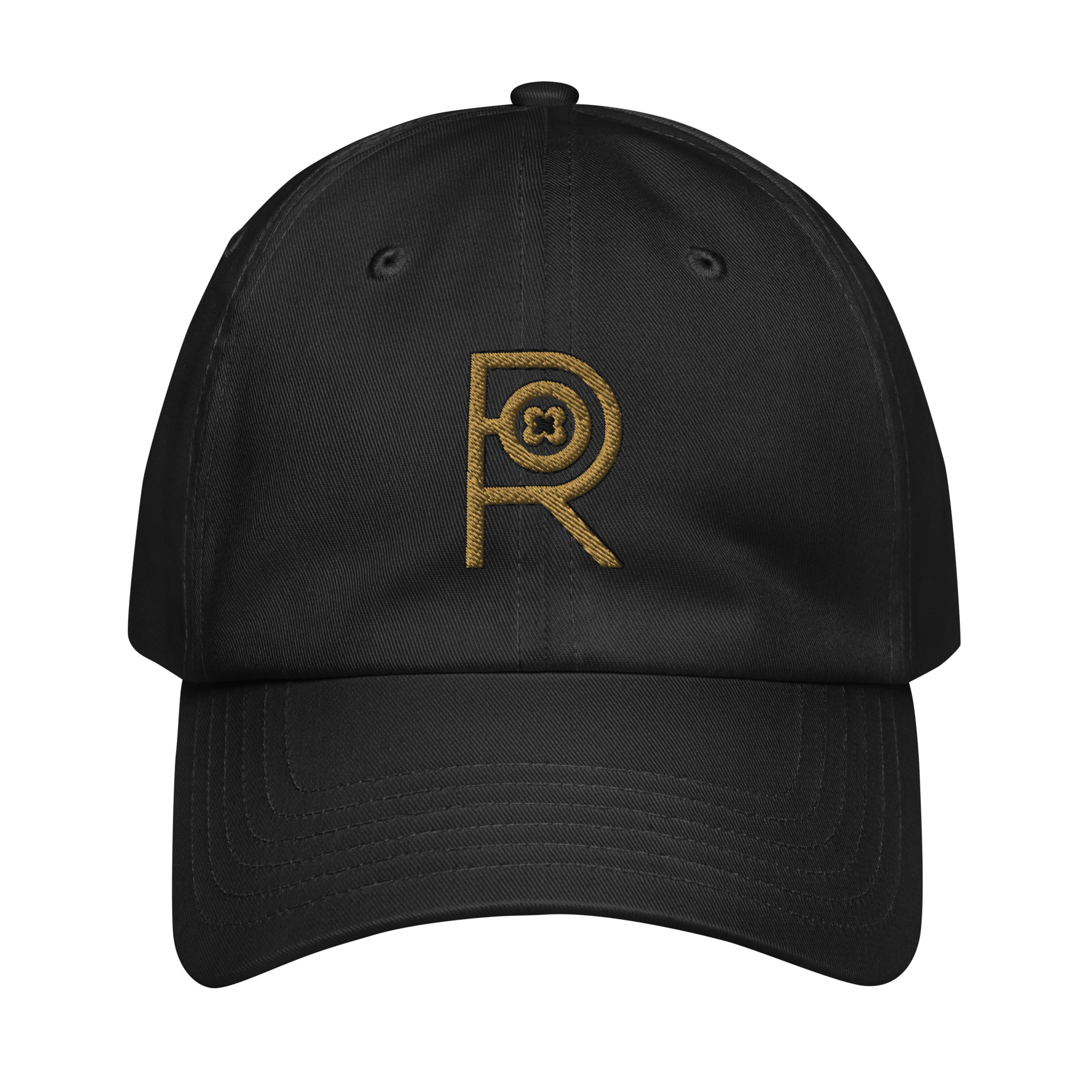 R - Old Gold And Black Under Armour® Dad Hat