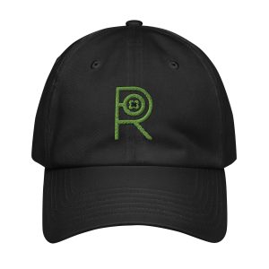 R - Kiwi Green And Black Under Armour® Dad Hat