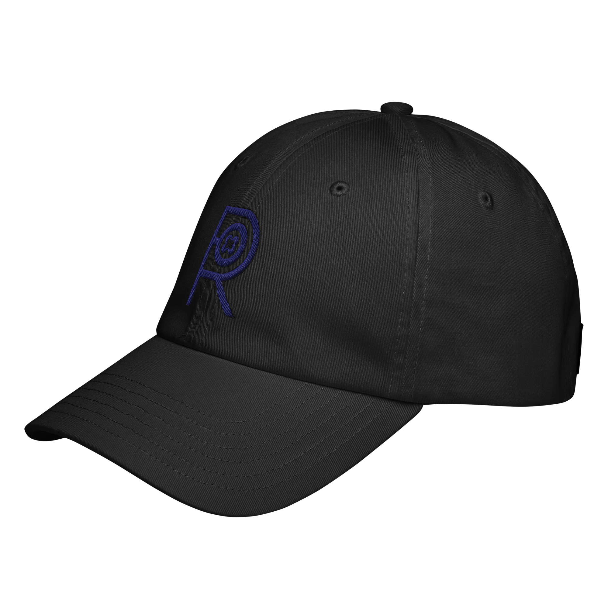 R - Navy And Black Under Armour® Dad Hat - Image 8