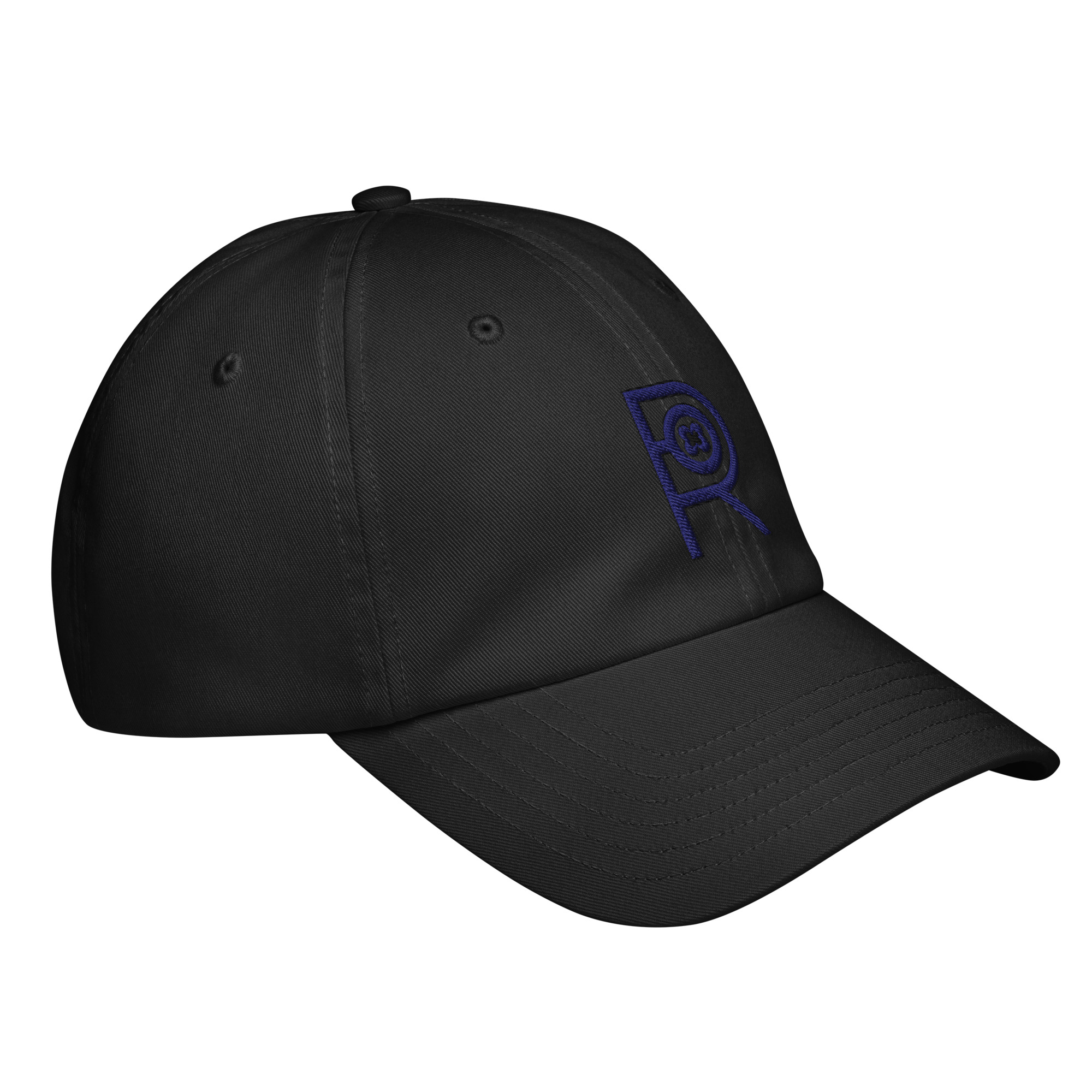 R - Navy And Black Under Armour® Dad Hat - Image 9