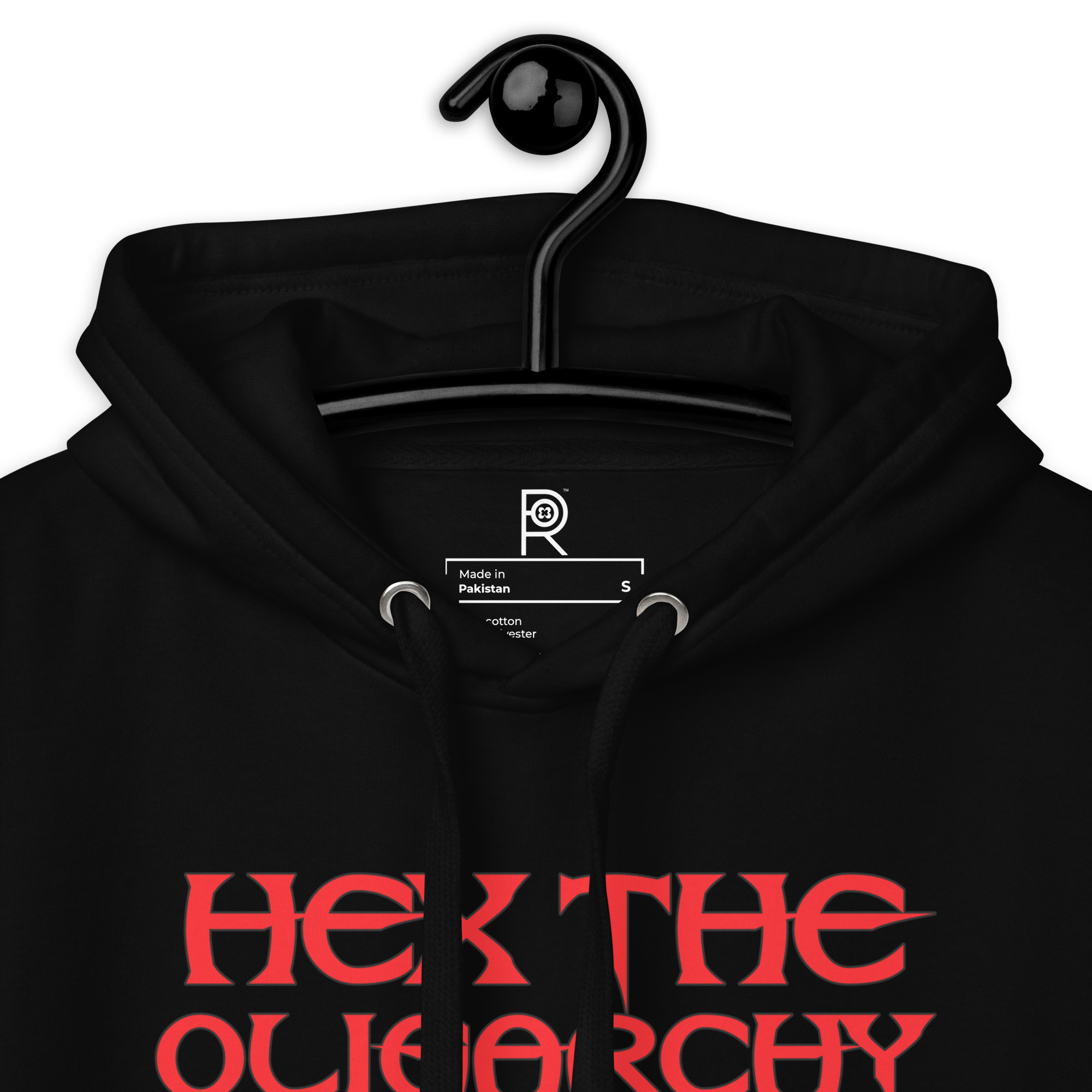R - Hex The Oligarchy They Are Not Welcome In My Darkness Black Unisex Hoodie - Image 9