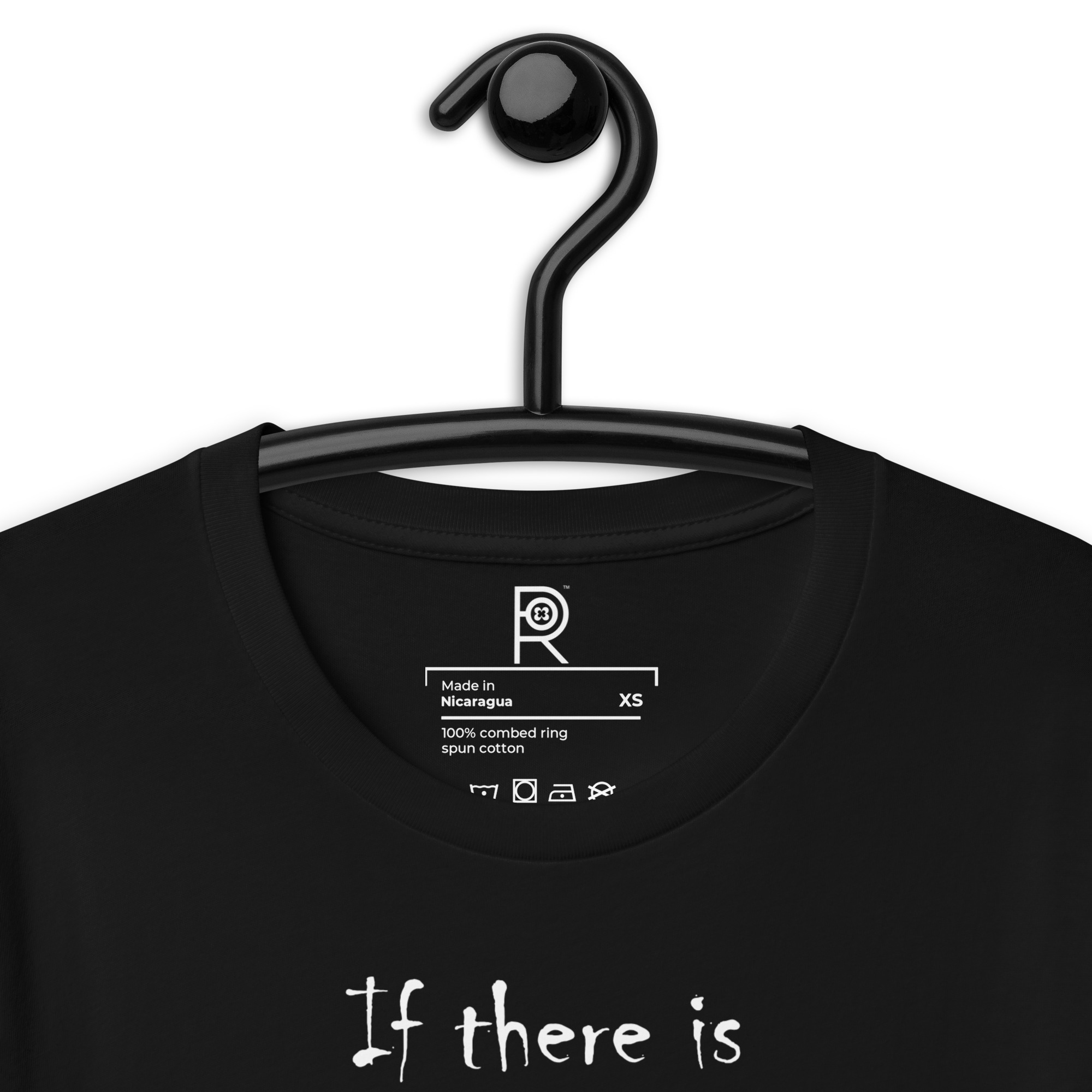 R - If There Is A GOD, He Will Have To BEG FOR MY FOREGIVENESS Black Unisex T-shirt - Image 8