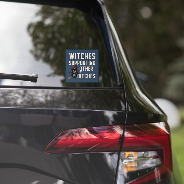 R - Witches Supporting Other Bitches Bubble-free Stickers